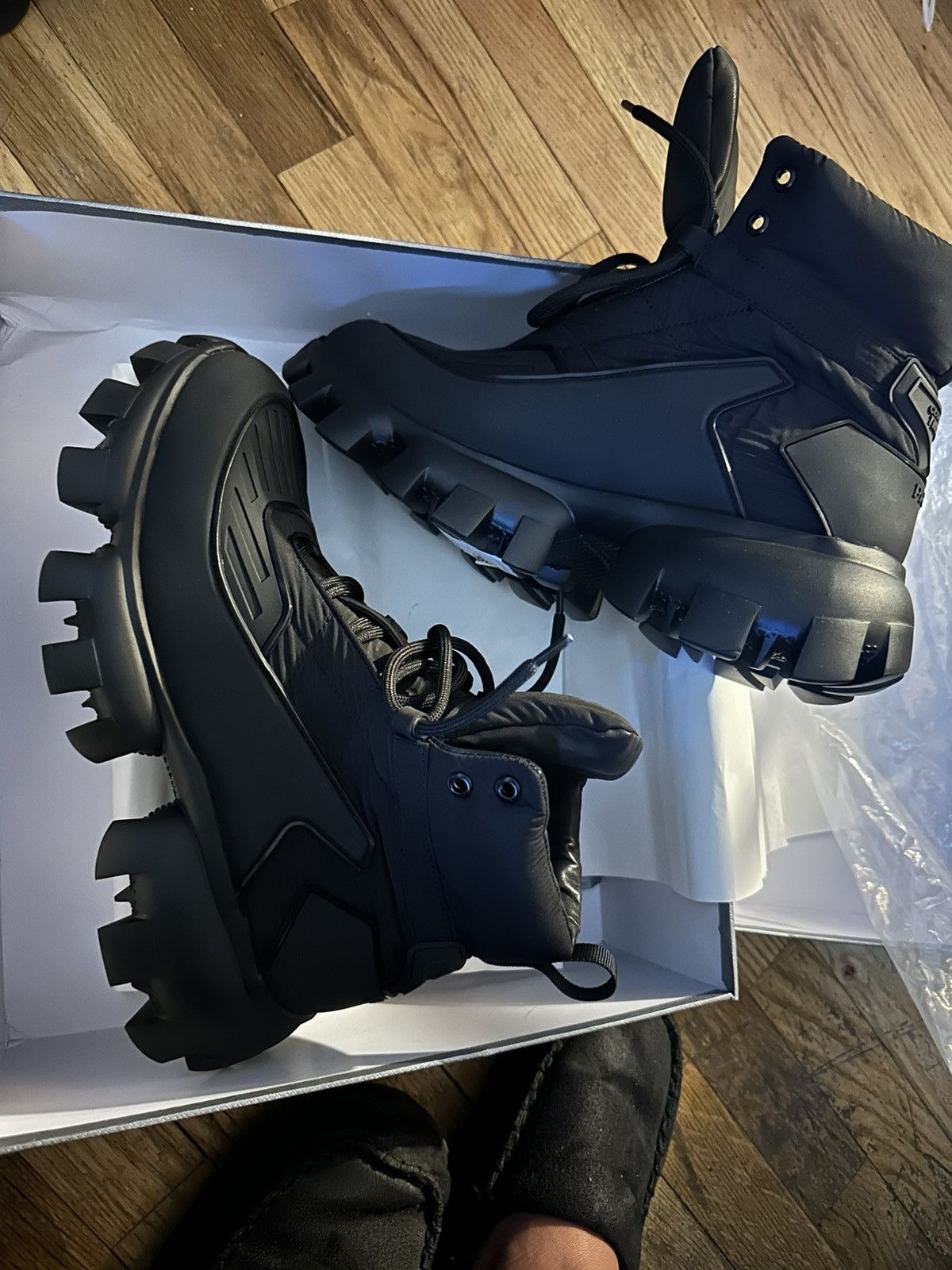 Prada Prada Mens Cloudbust Thunder Shoes Size US 11.5 / EU 44-45 - 5 Thumbnail