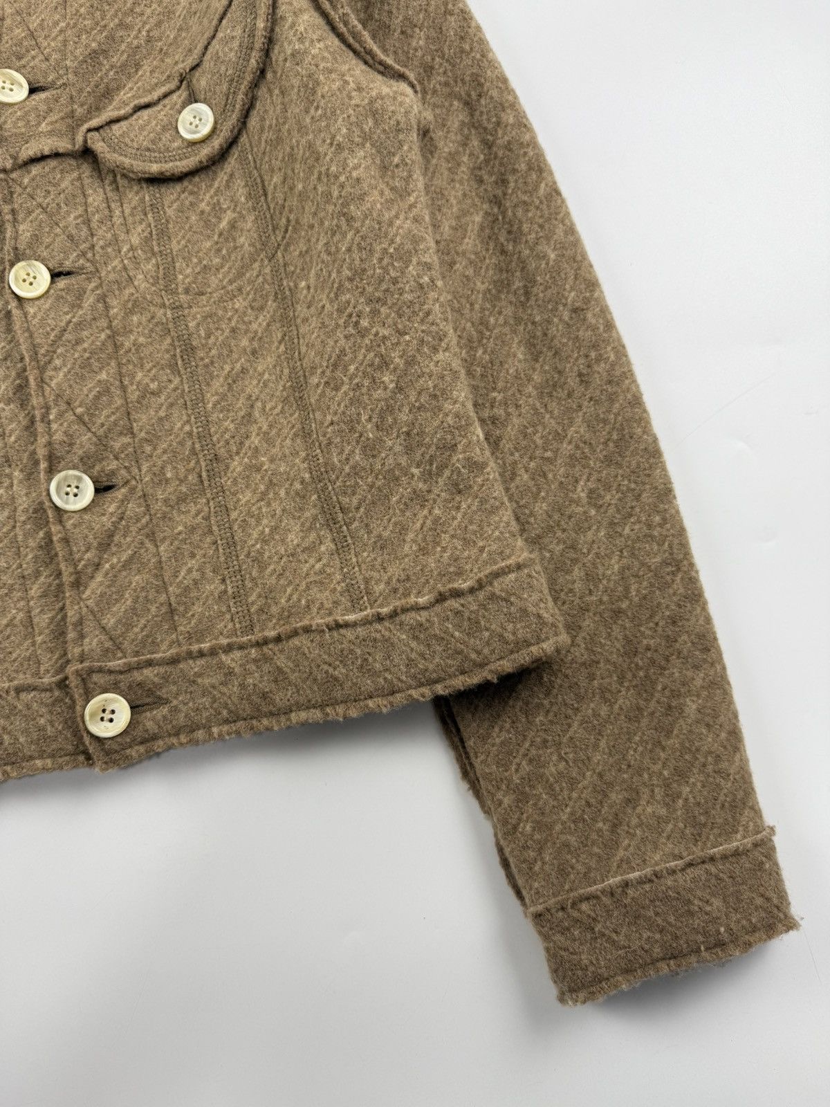 Junya Watanabe Junya Watanabe F/W’03 Alpaca Wool Jacket Size US S / EU 44-46 / 1 - 8 Thumbnail