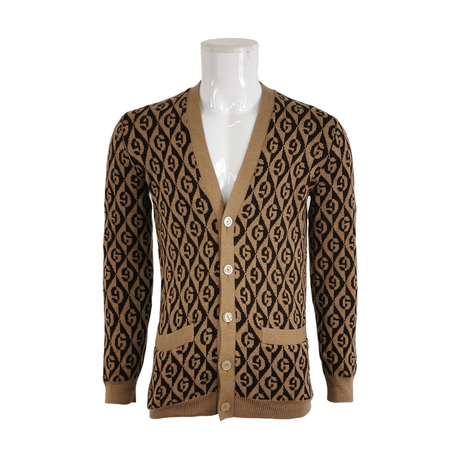 Gucci Gucci G-Pattern Knit Cardigan Size XS Size US XS / EU 42 / 0 - 1 Thumbnail