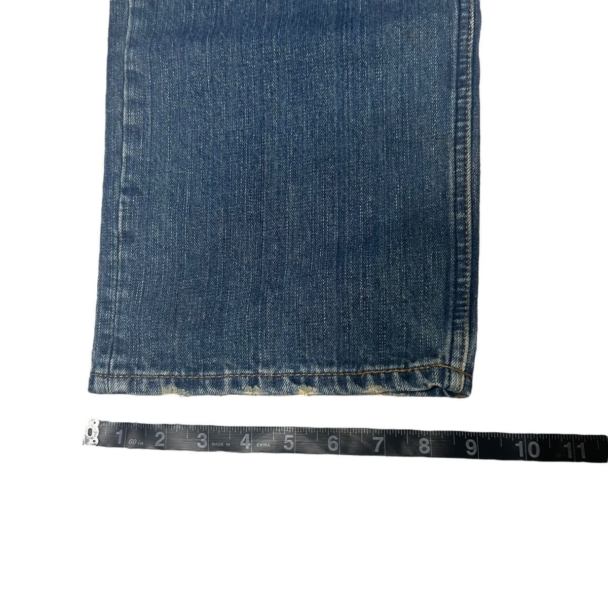 Karakuri Tamashii 512 Karakuri Tamashii jeans embroidered denim blue archive Size US 33 - 22 Thumbnail