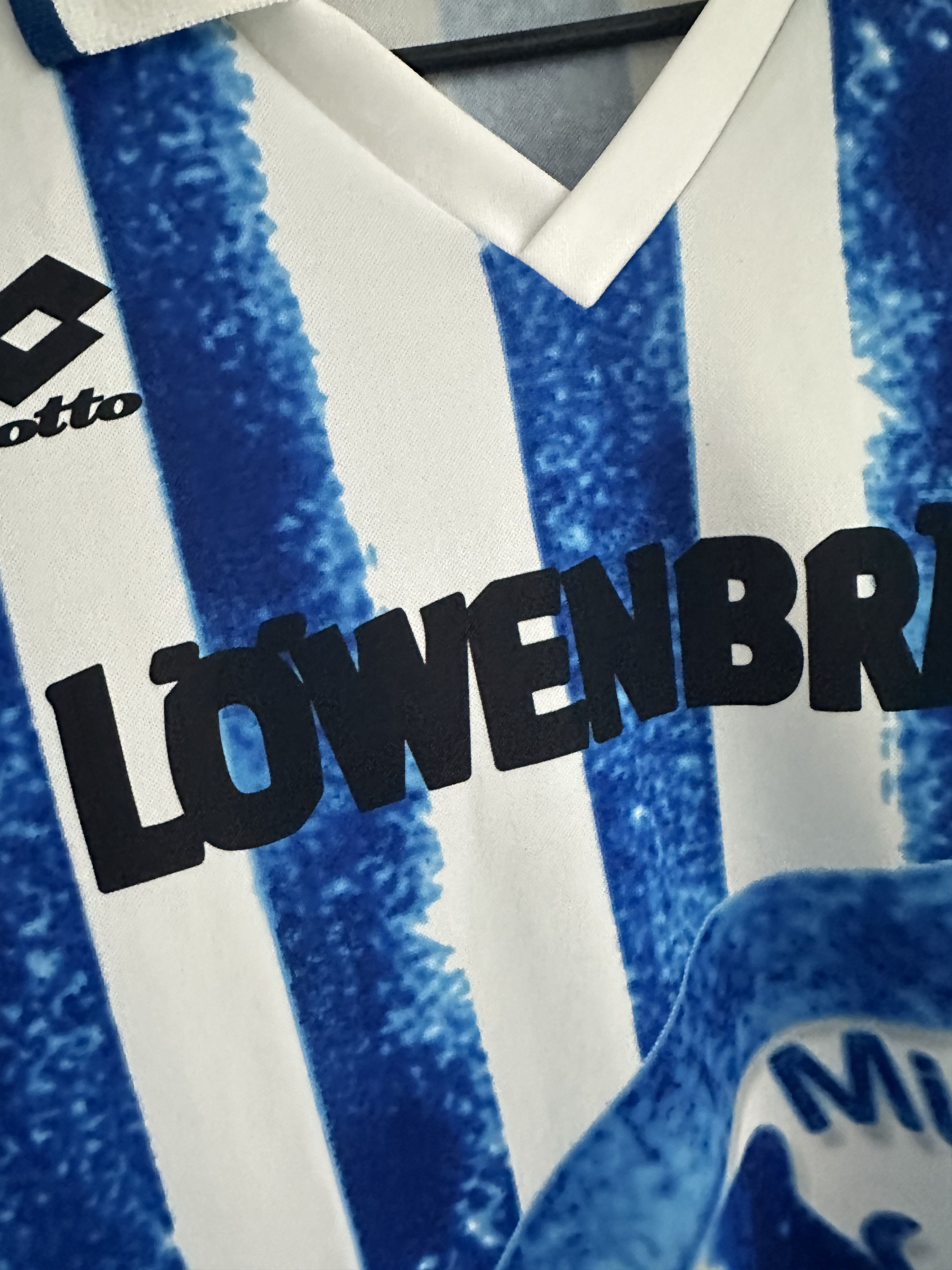 Vintage 1860 Munich football shirt 1994 Soccer Jersey Lotto Rare Size US XXL / EU 58 / 5 - 6 Thumbnail