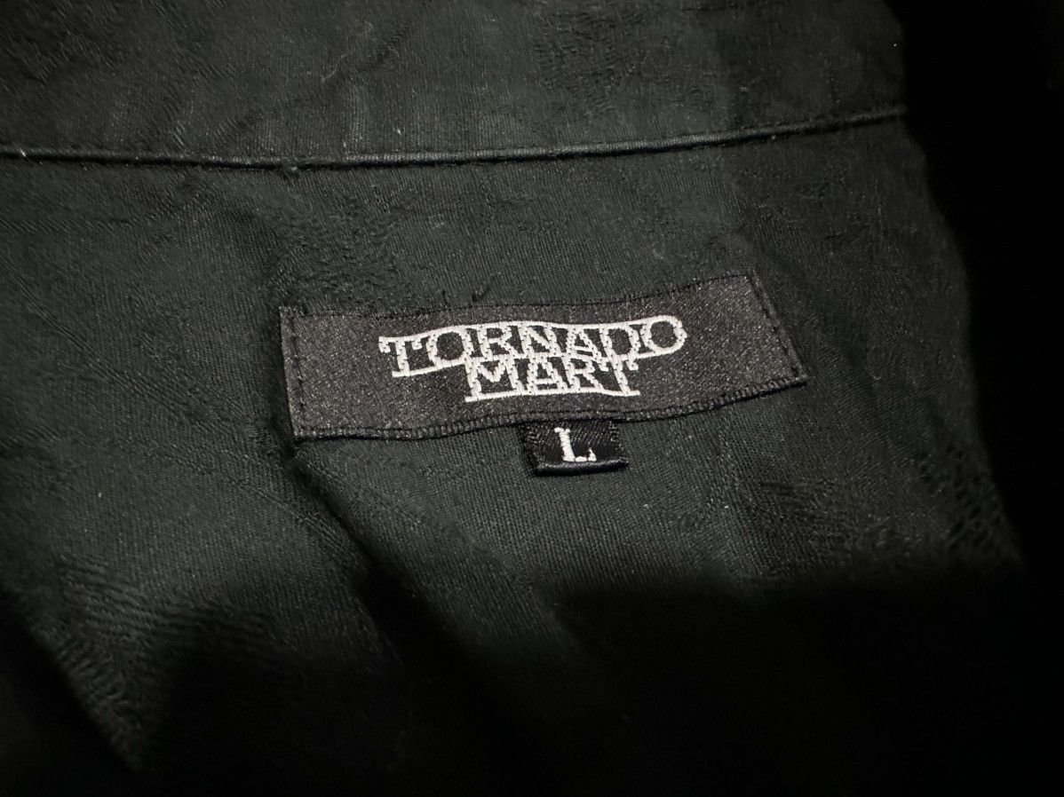 If Six Was Nine × Japanese Brand × Tornado Mart 🔥Y2K Archived Tornado Mart Tribal Shirt Zip Goth Punk Size US L / EU 52-54 / 3 - 13 Thumbnail