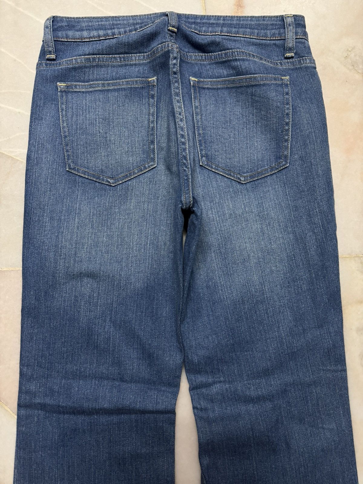Uniqlo 💥FLARE💥90s STYLE UNIQLO UJ MUDWASH BOOTCUT BLUE JEANS Size US 27 - 12 Thumbnail