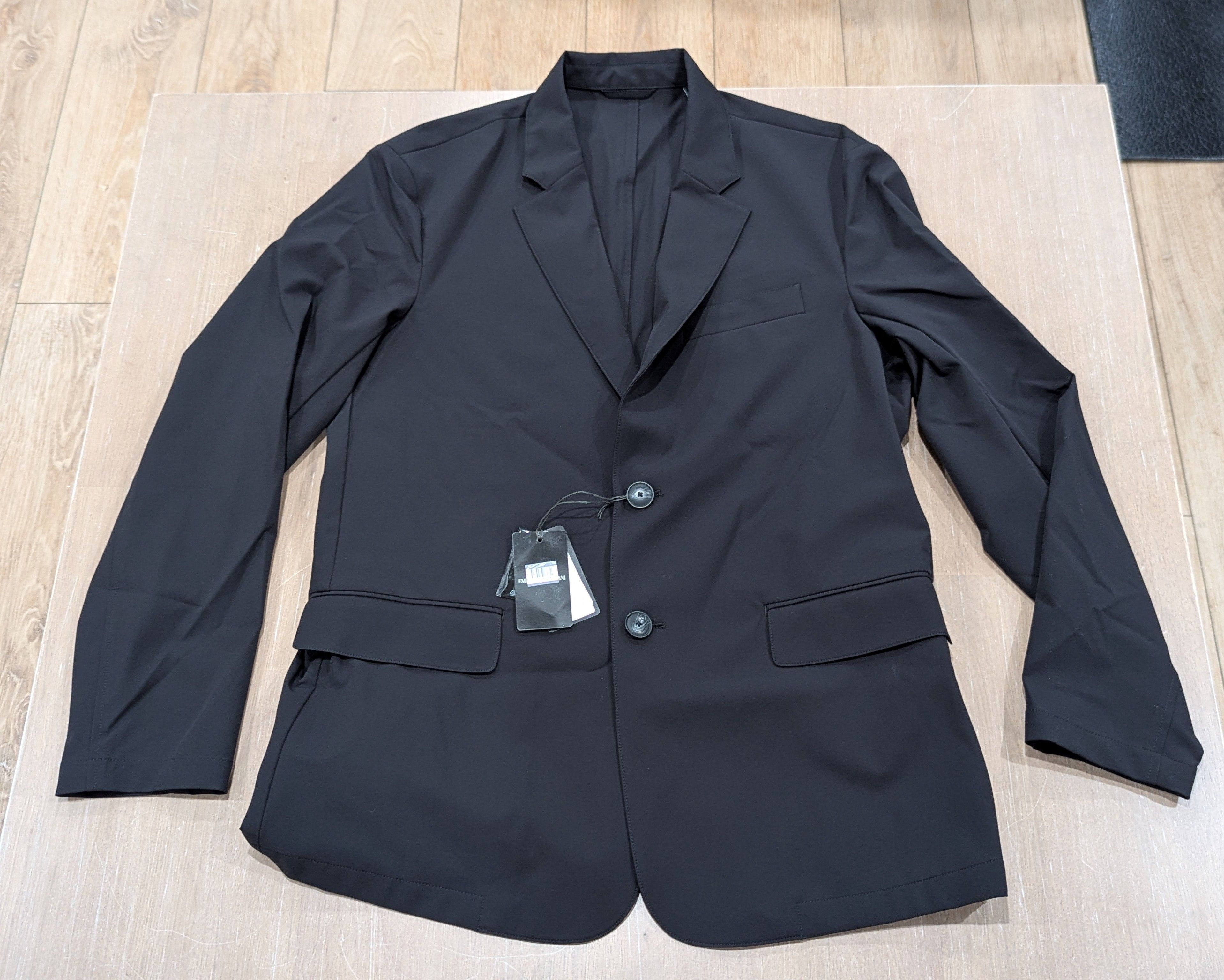 Emporio Armani EMPORIO ARMANI Soft Stretch Nylon Sport Coat 50 US 40R Size 40R - 1 Thumbnail
