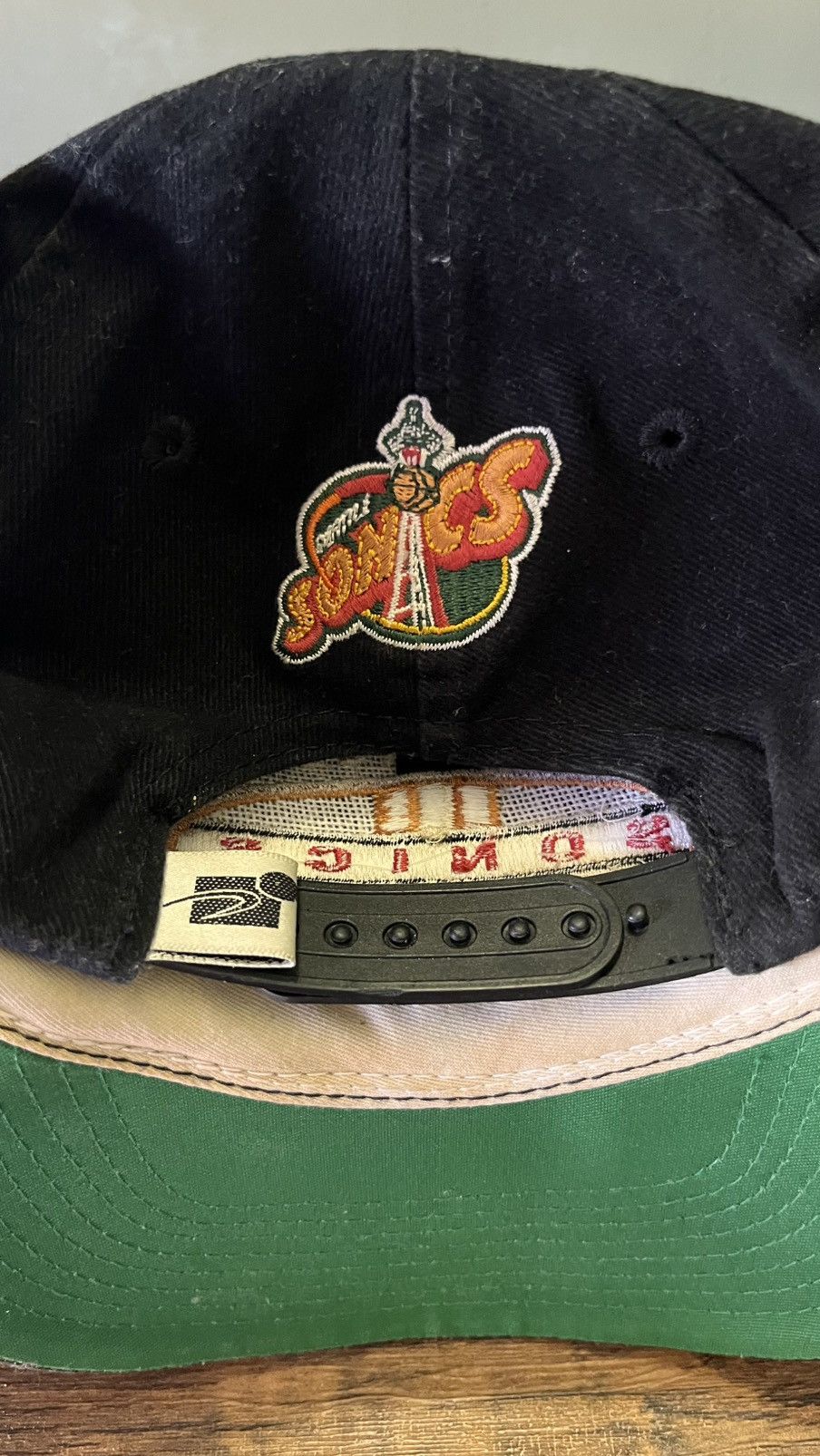 Sports Specialties Vintage Seattle Sonics NBA Hat Size ONE SIZE - 3 Thumbnail