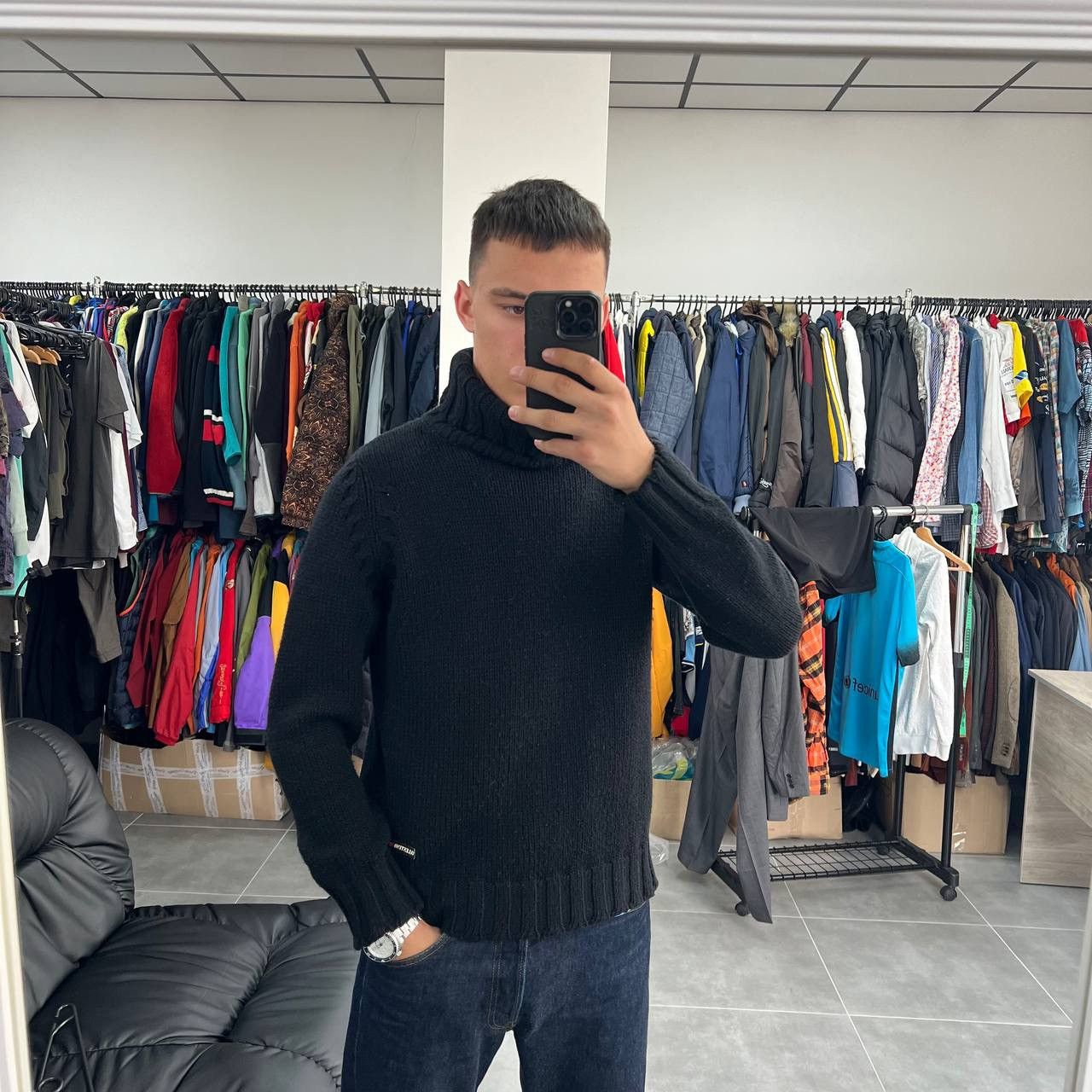 Valentino × Vintage Vintage Valentino Sport Wool Sweater Size 44 Size US S / EU 44-46 / 1 - 3 Thumbnail