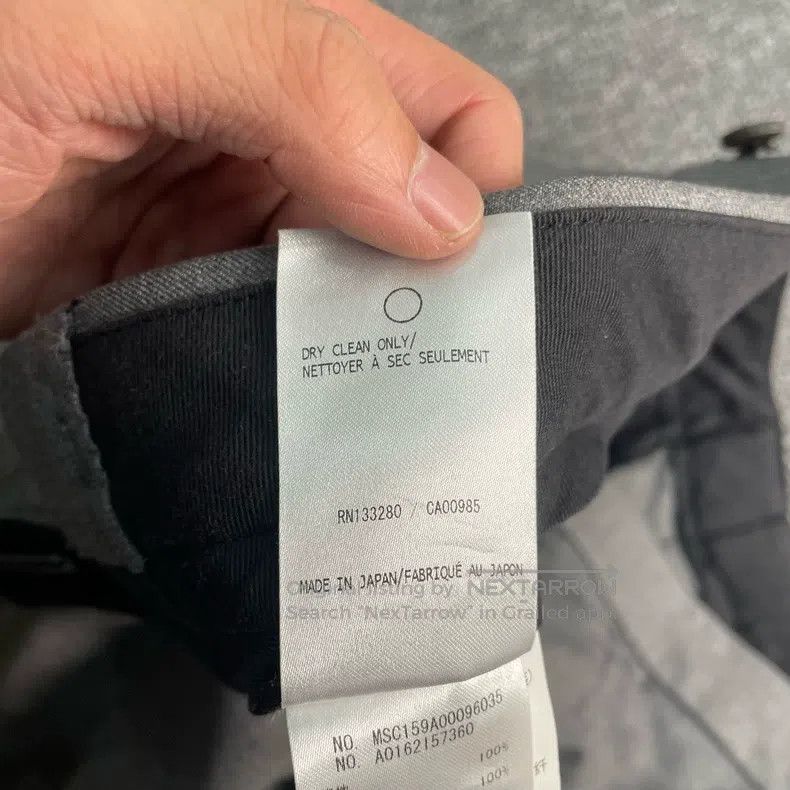 Thom Browne Thom Browne size 2 Gray Color Block Trousers Size US 29 - 5 Thumbnail