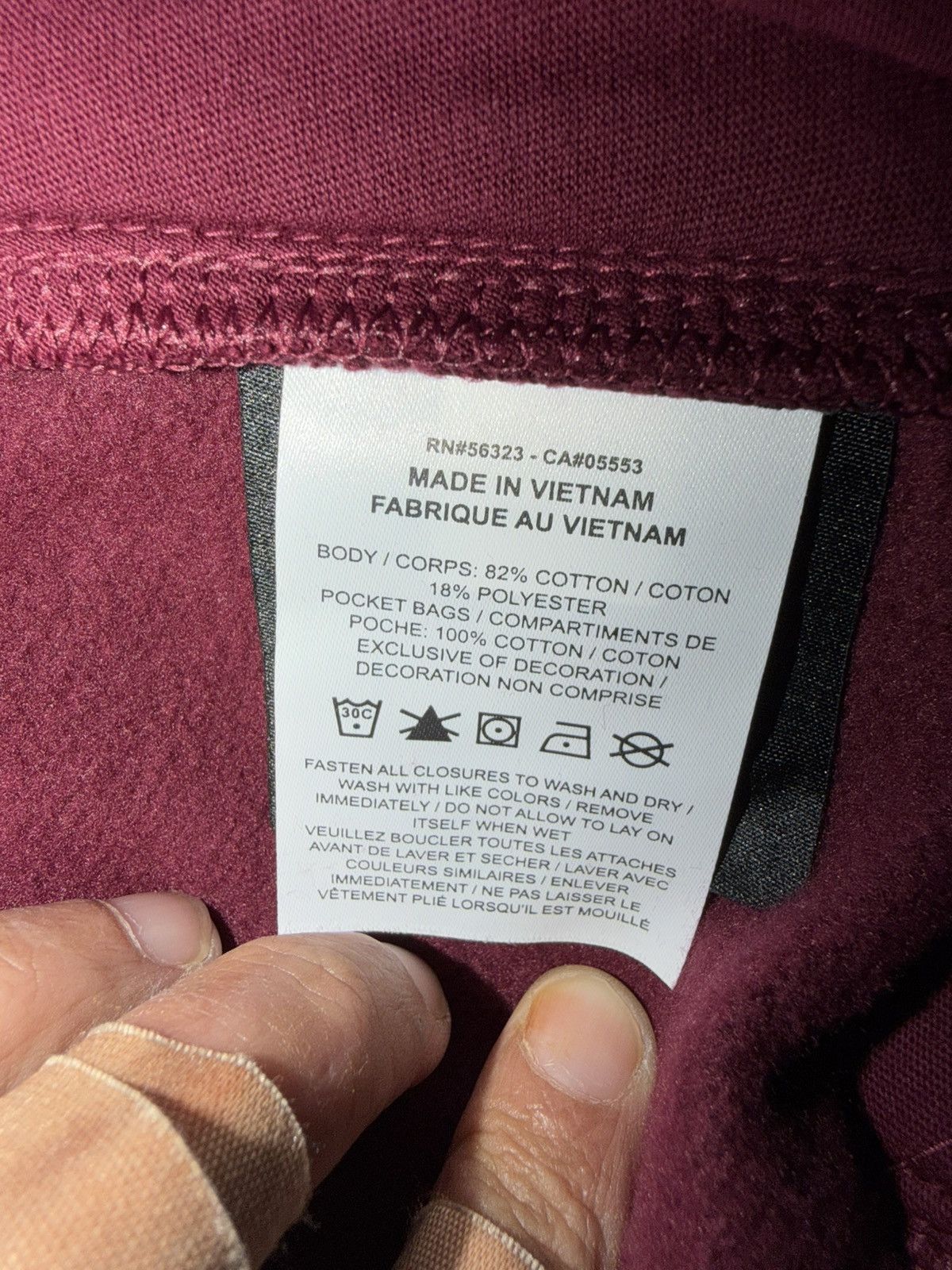 Drake × Nike Nike x Drake NOCTA Fleece CS Sweatpants Dark Beetroot Sz L Size US 33 - 14 Thumbnail
