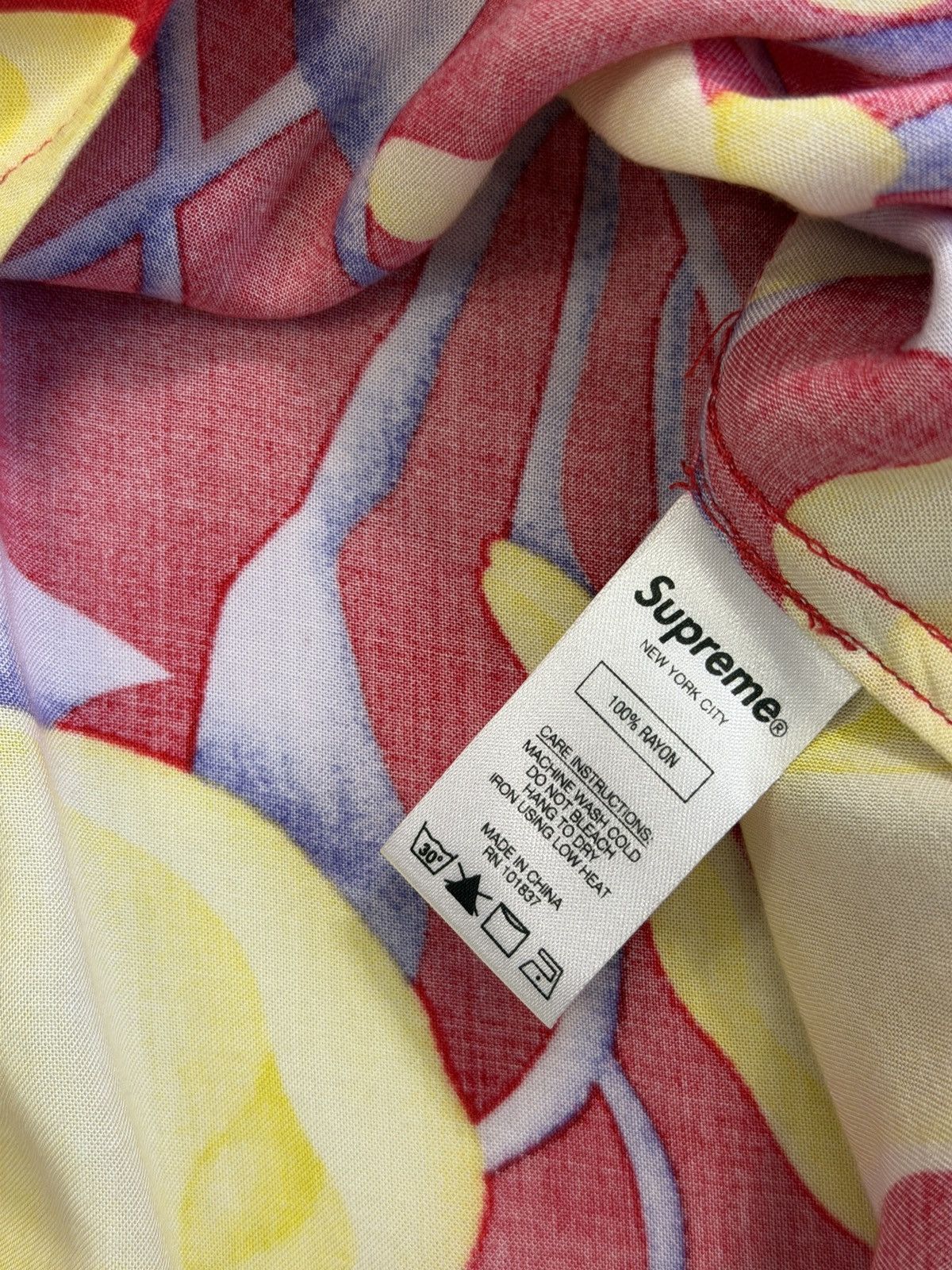 Supreme Supreme Lily Rayon Shirt Size Large Size US L / EU 52-54 / 3 - 8 Thumbnail