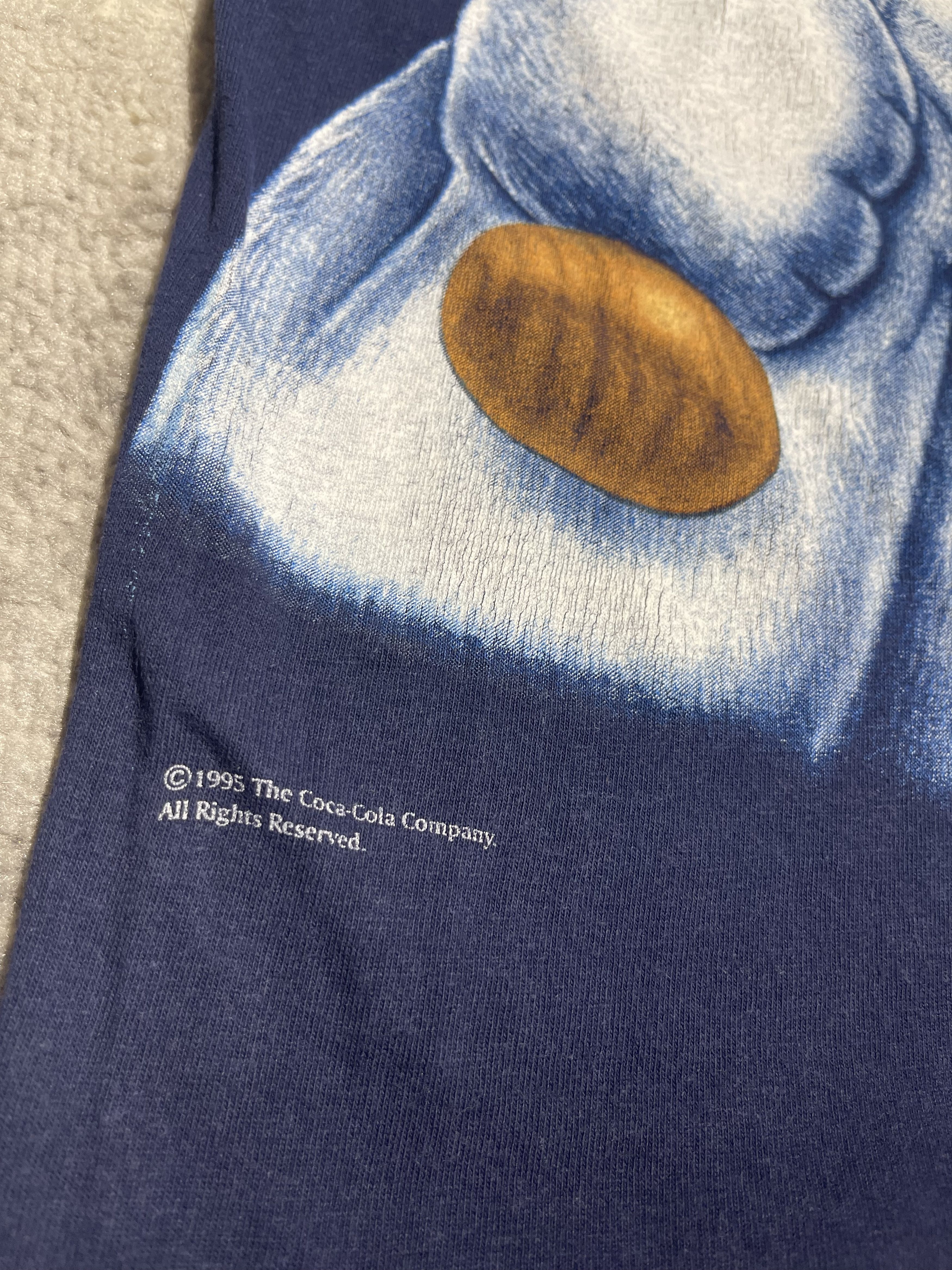 Other Vintage 1997 Coca-Cola Polar Bear Baseball Tee M Navy Size US M / EU 48-50 / 2 - 3 Thumbnail