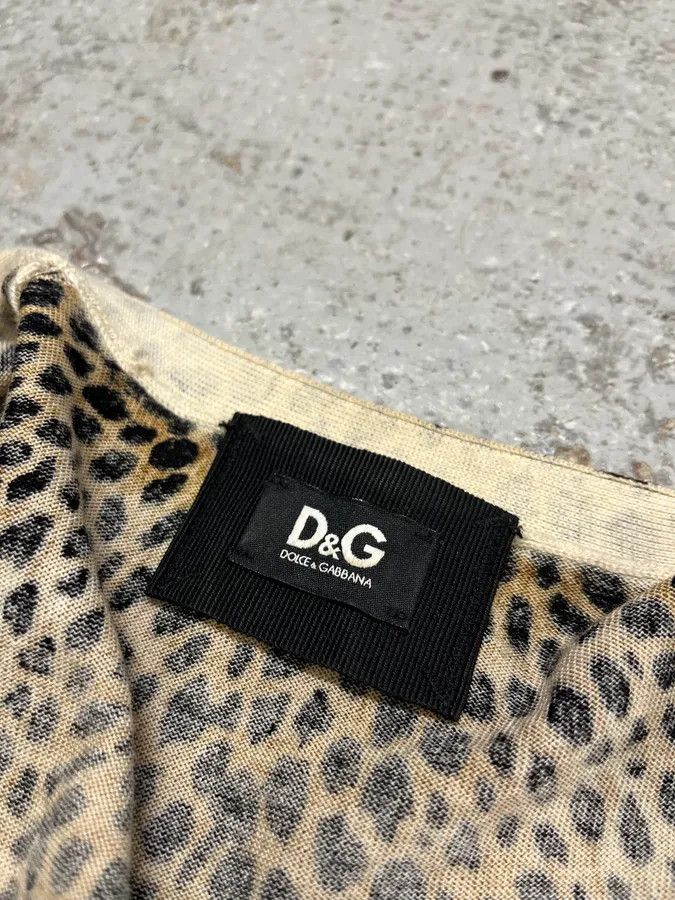 Dolce & Gabbana SS1996 Dolce & Gabbana Leopard Cardigan Size S / US 4 / IT 40 - 7 Thumbnail