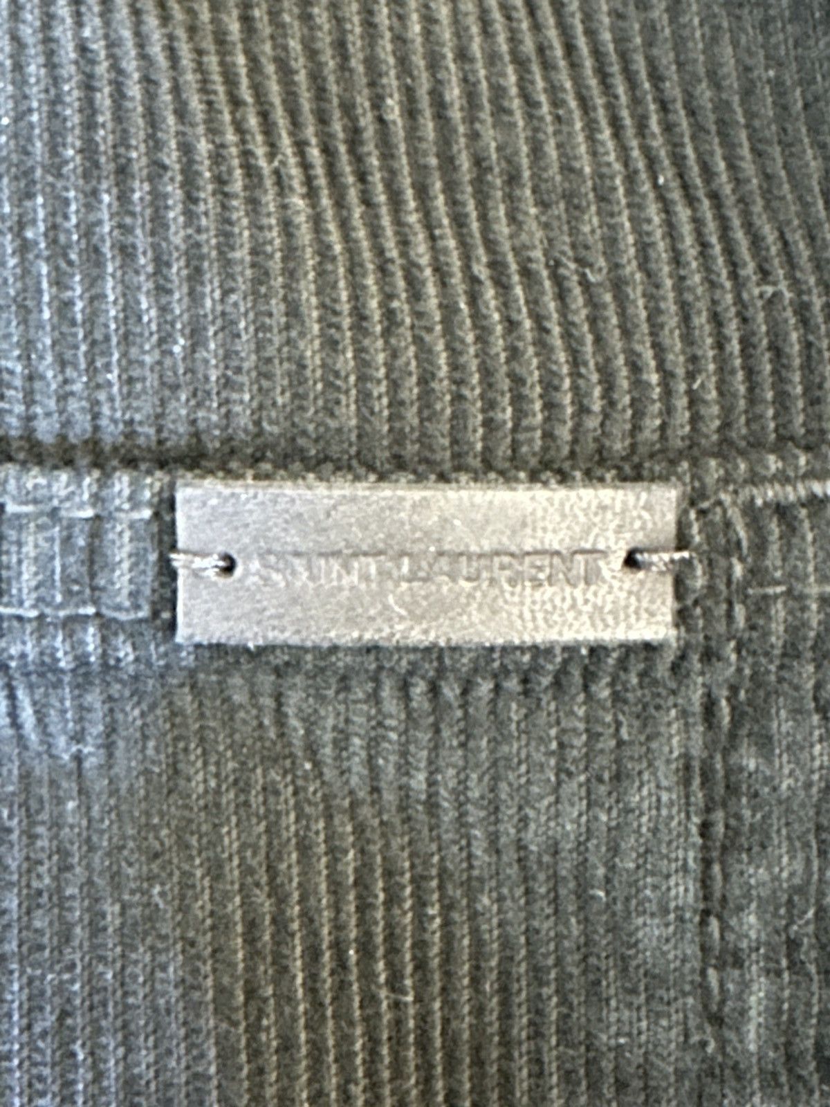 Saint Laurent Paris SLIM-FIT JEANS IN BLACK STONEWASH CORDUROY Size US 38 / EU 54 - 3 Thumbnail