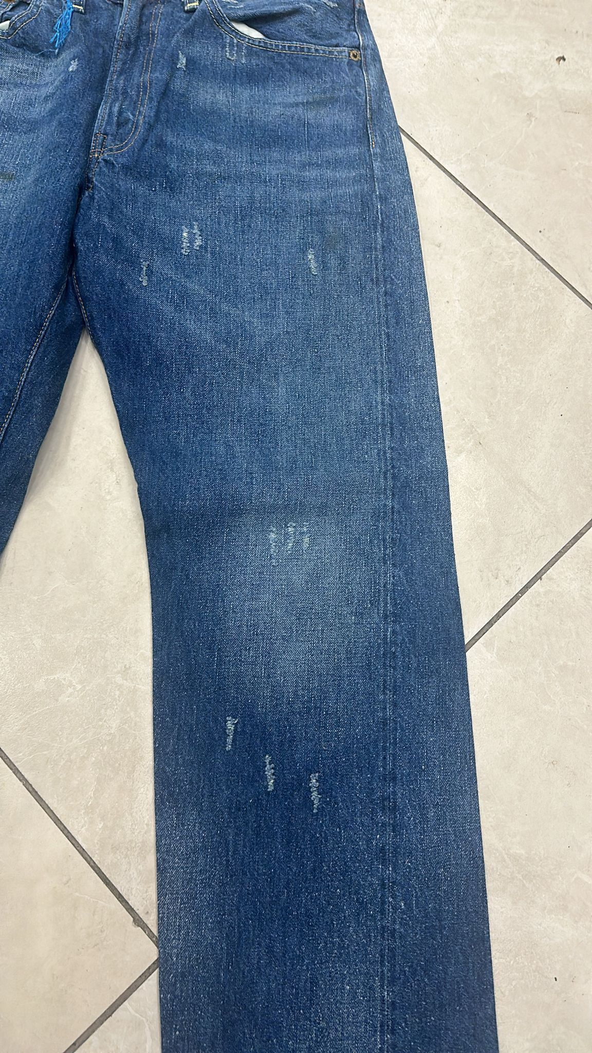 Levi's Vintage Clothing LVC Levi's Vintage Clothing 1954 501XX BigE Selvedge Jeans Size US 32 / EU 48 - 3 Thumbnail