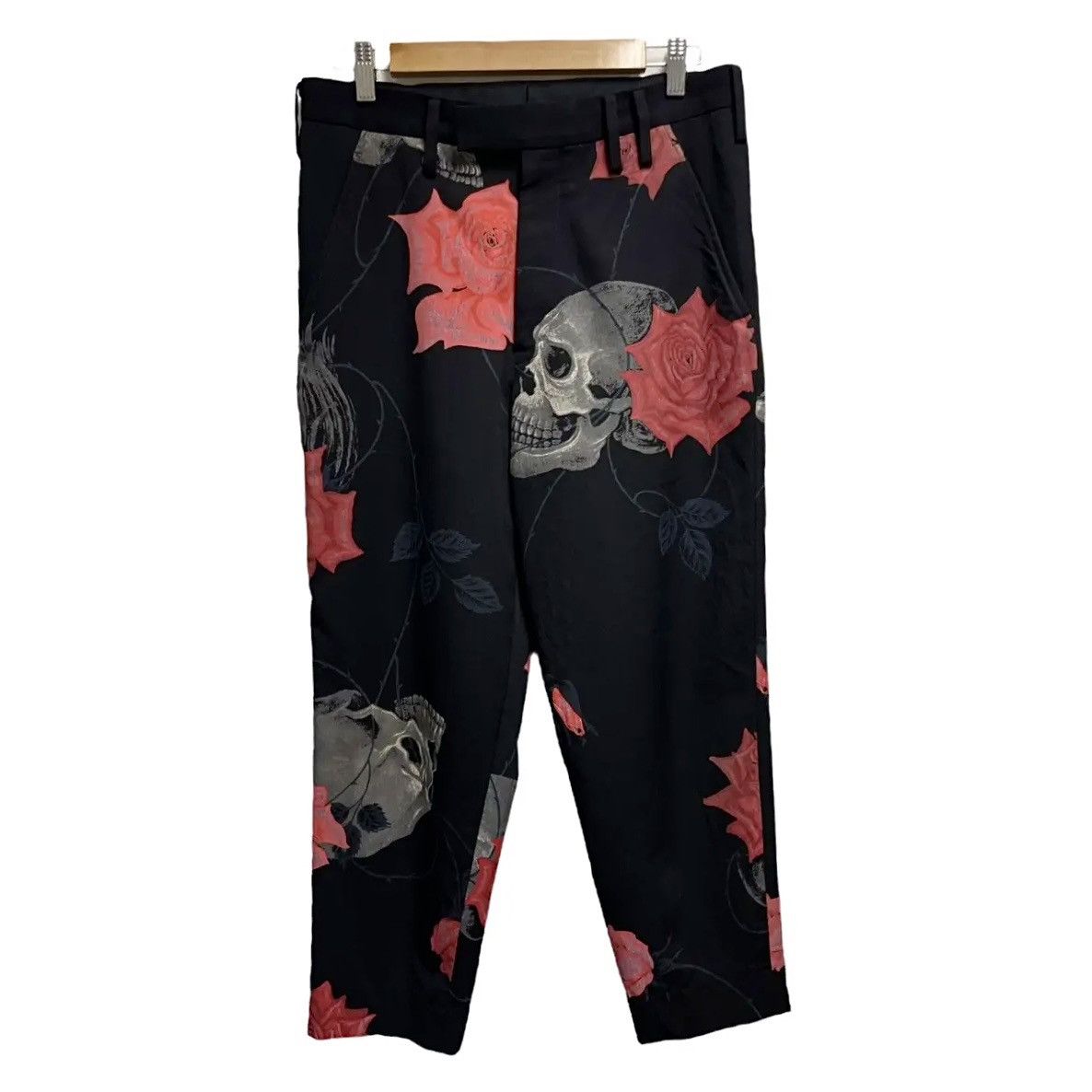 Yohji Yamamoto Yohji Yamamoto skull rose trousers Size US 30 / EU 46 - 1 Thumbnail