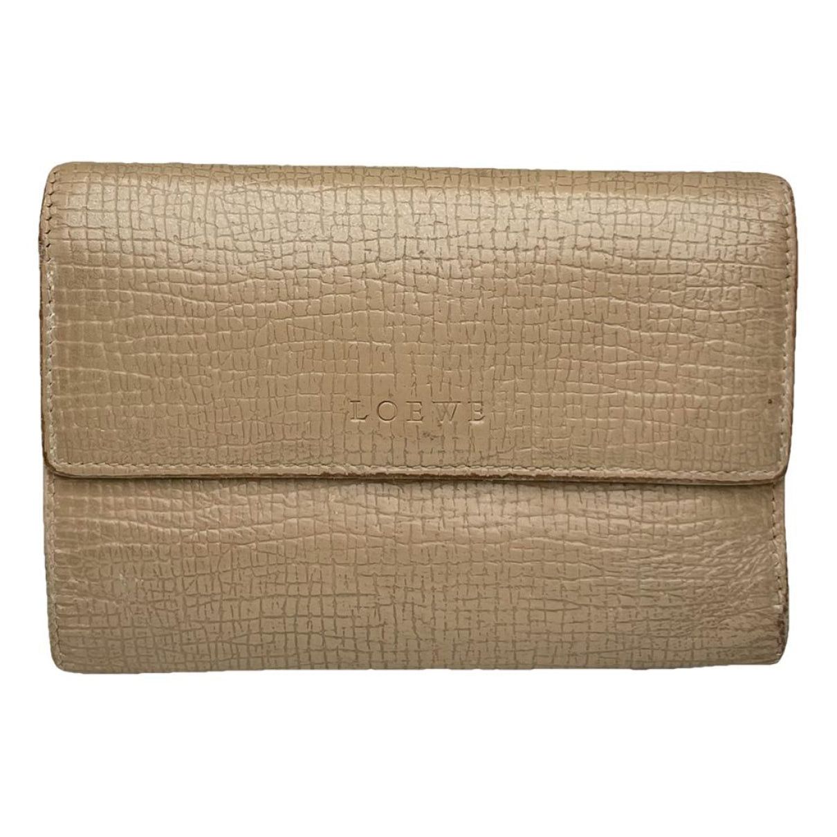 Loewe Puzzle Brown Leather Wallet Size ONE SIZE - 1 Thumbnail