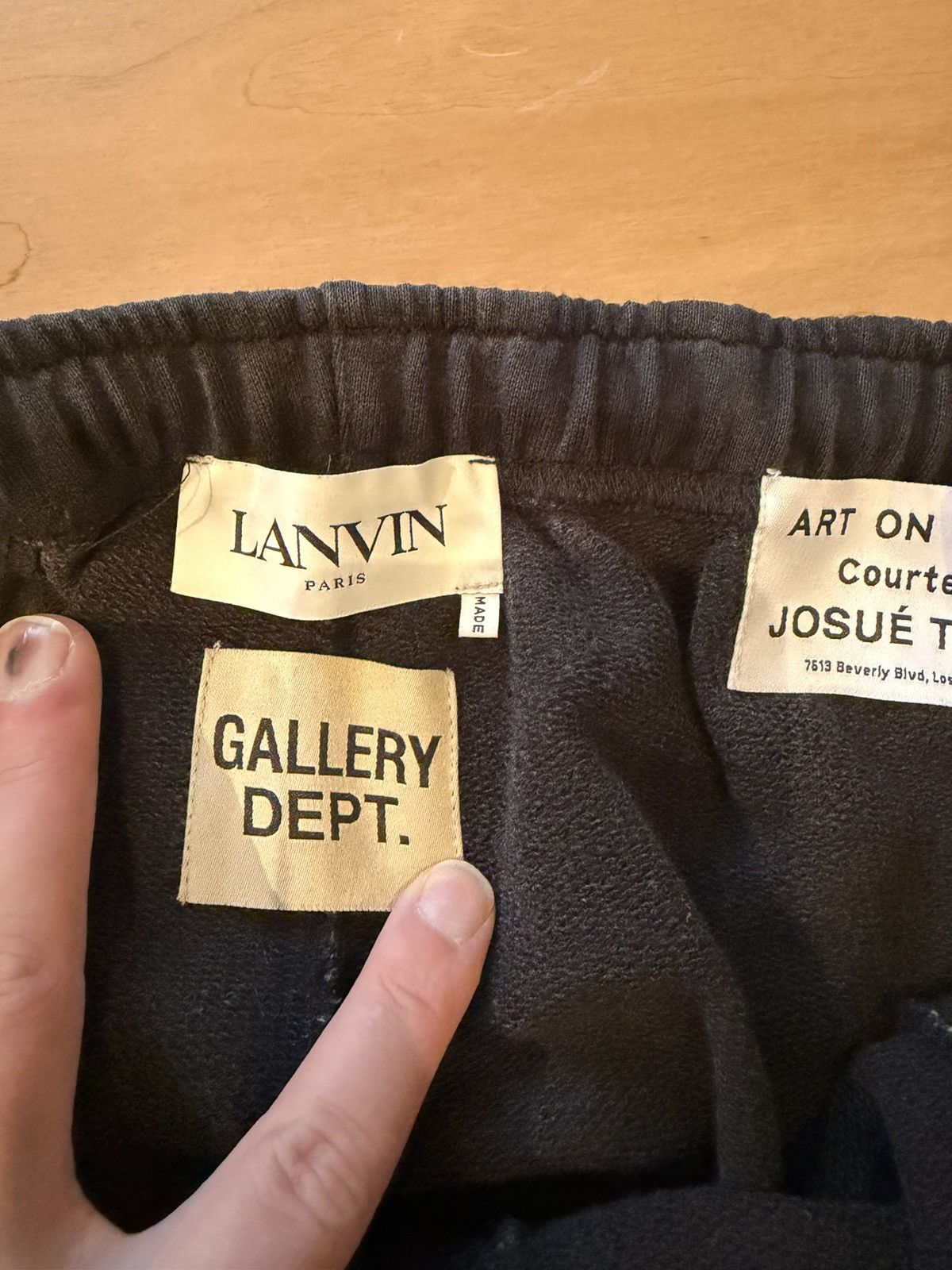 Gallery Dept. × Lanvin Gallery Dept. x Lanvin Paint Faded Sweat Pants Size US 36 / EU 52 - 4 Thumbnail