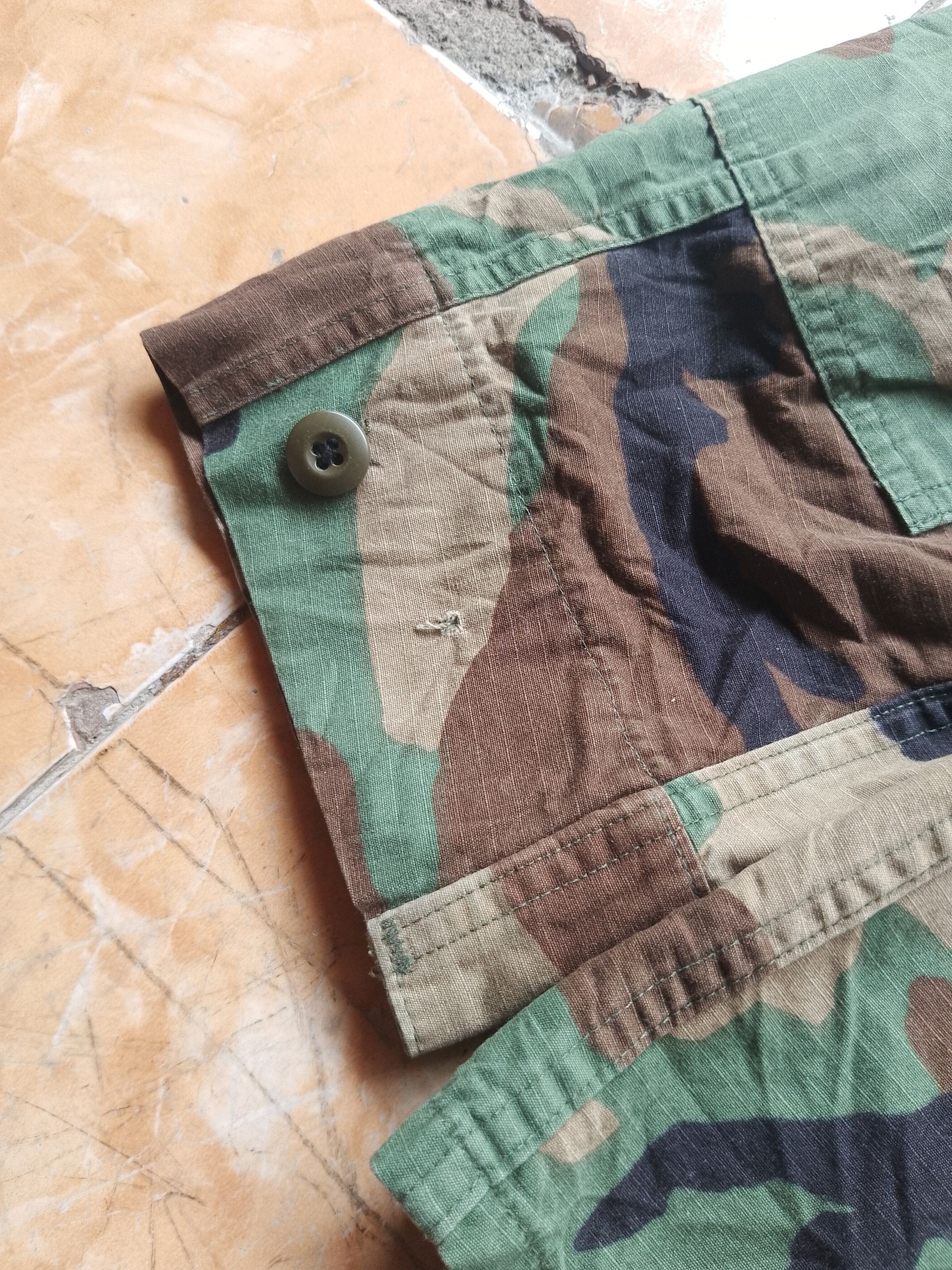 Vintage Vintage US ARMY Coat Hotweather Woodland Camo Size US M / EU 48-50 / 2 - 11 Thumbnail