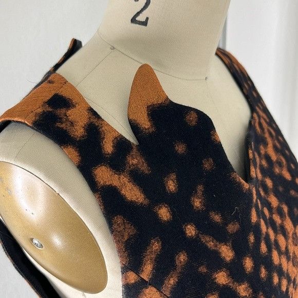 3.1 Phillip Lim 3.1 Phillip Lim Scuba Pixelated Flame Border Sleeveless Top Size XS / US 0-2 / IT 36-38 - 6 Thumbnail