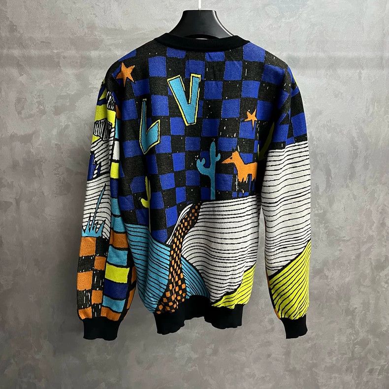 Louis Vuitton Louis Vuitton Multicolor cartoon animal pattern jacquard s Size US M / EU 48-50 / 2 - 5 Thumbnail