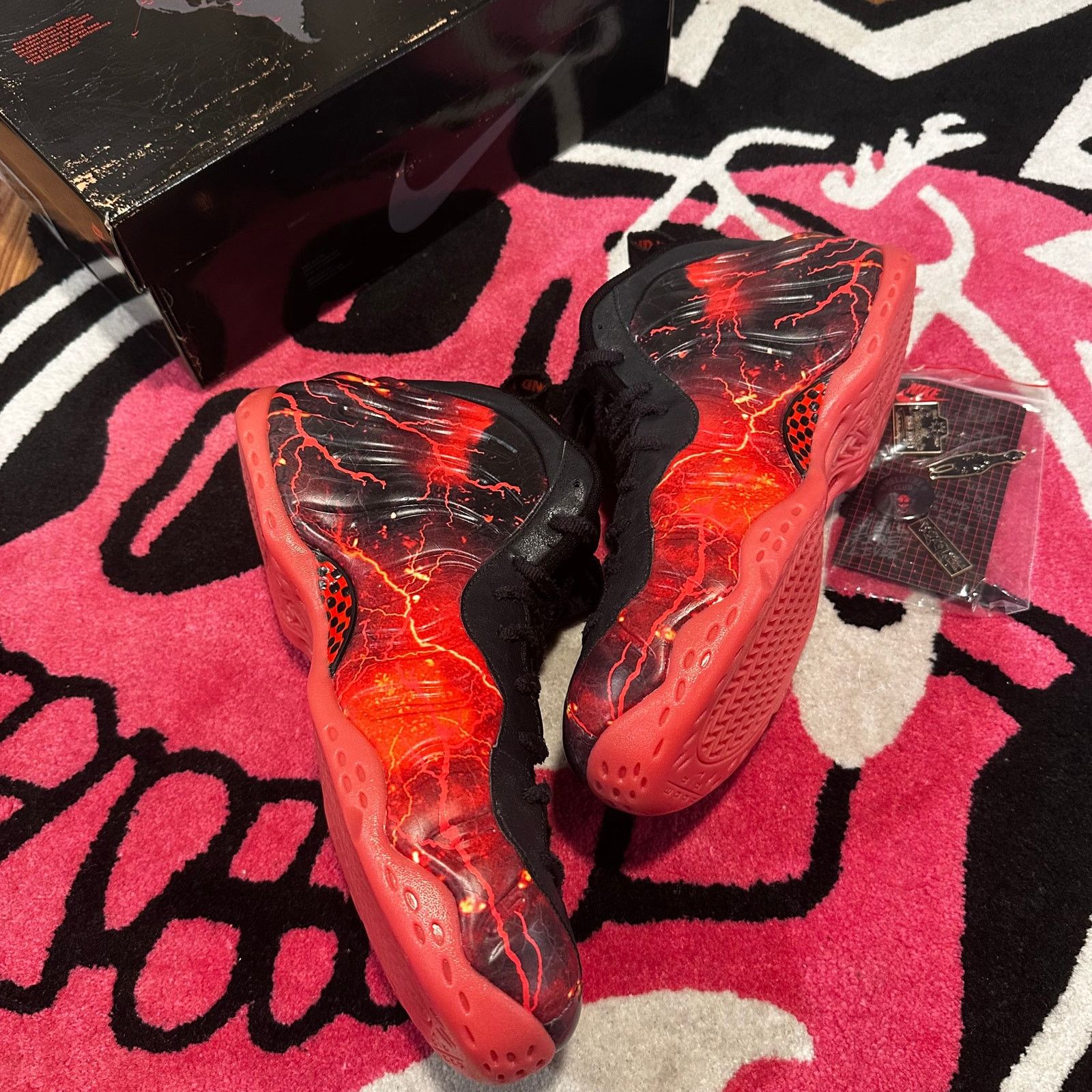 Nike Nike Air Foamposite One Stranger Things – Size 13 – New Size US 13 / EU 46 - 5 Thumbnail