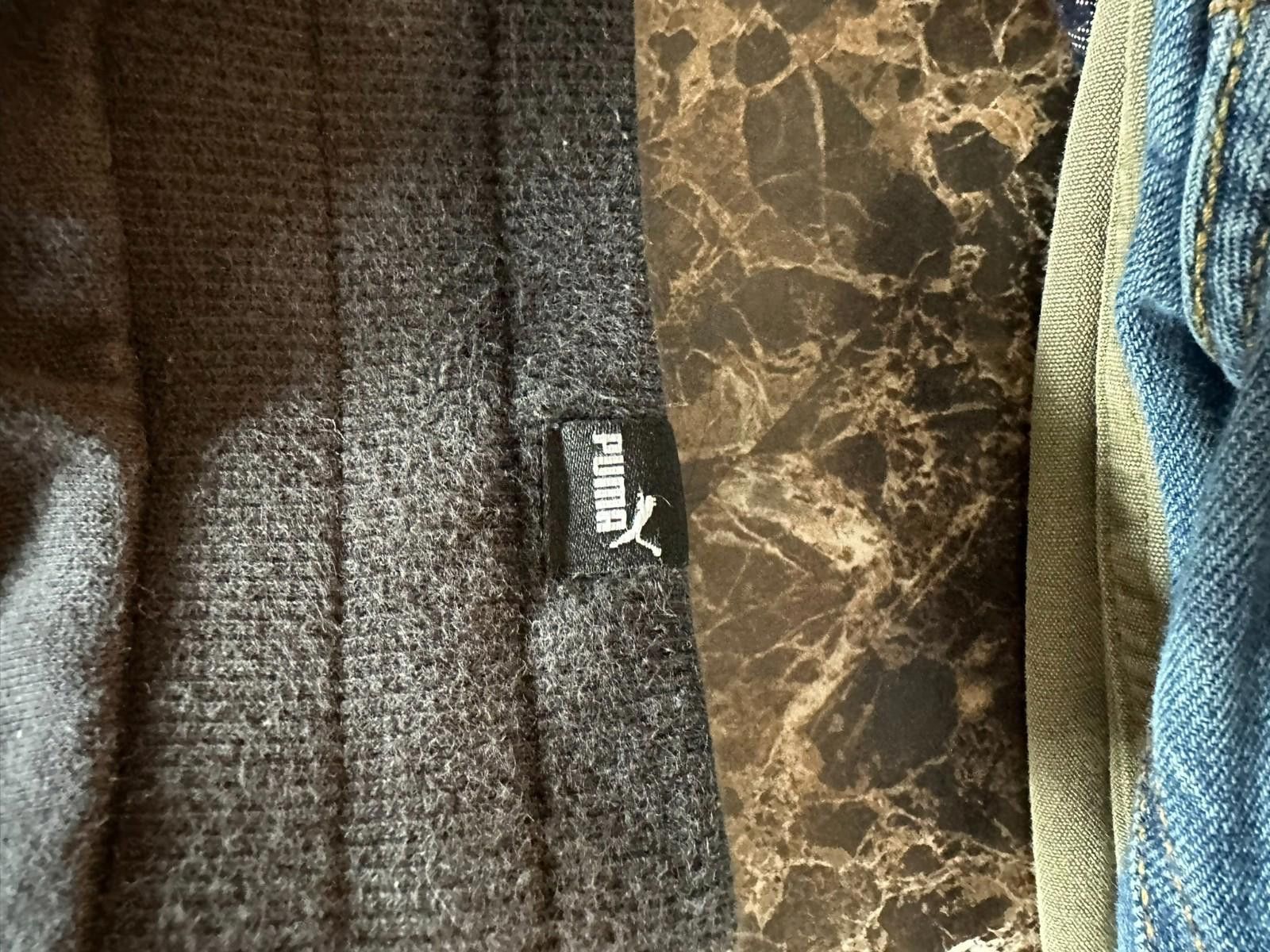 Puma black Puma sweatpants, men's medium Size US 32 / EU 48 - 7 Thumbnail