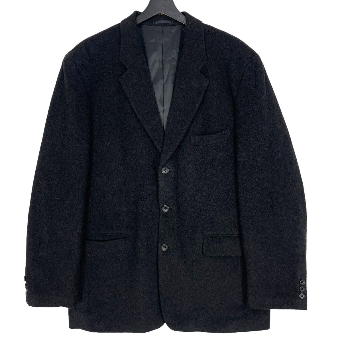 If Six Was Nine Vintage Uniqlo Wool Blazer Coat Japanese Double Breaste Size US L / EU 52-54 / 3 - 1 Thumbnail