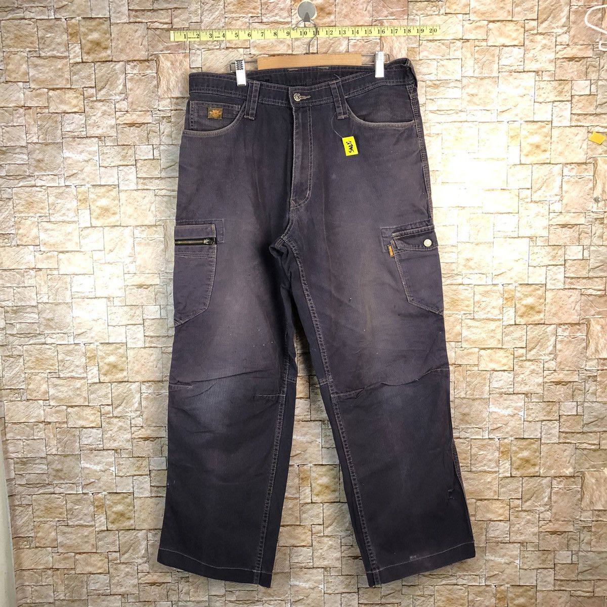 Faded Glory Dogman Purple Cargo Multipocket Pants #A745 Size US 34 / EU 50 - 1 Thumbnail