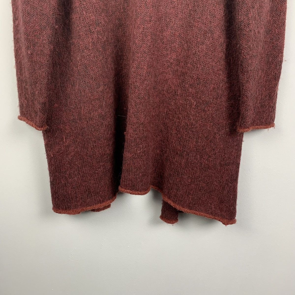 Gudrun Sjoden Gudrun Sjoden Knit Wool Open Cardigan Red Size M Size M / US 6-8 / IT 42-44 - 12 Thumbnail