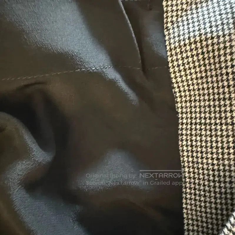 Fendi Fendi Black Checkered Long Skirt for Women . Size 23" - 4 Thumbnail