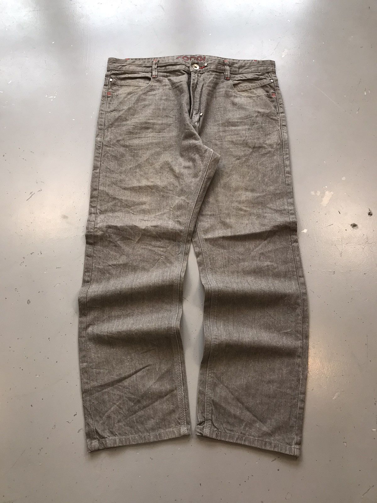 Coogi × Vintage Vintage Coogi logo embroidered loose fit denim Size US 42 / EU 58 - 1 Thumbnail