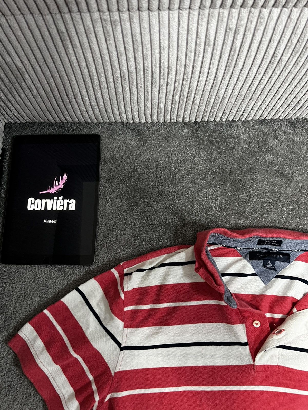 Designer × Tommy Hilfiger × Vintage Tommy Hilfiger Vintage Polo Shirt Size US XL / EU 56 / 4 - 2 Thumbnail