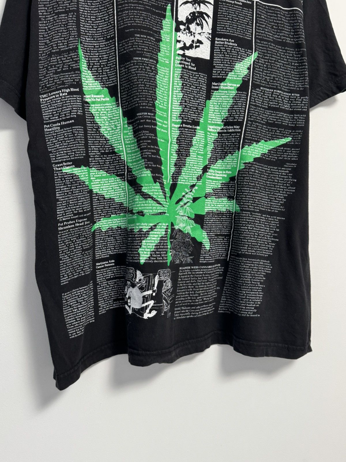 Band Tees High Times Magazine T-shirt Weed Marijuana Tee Cannabis Size US XL / EU 56 / 4 - 3 Thumbnail