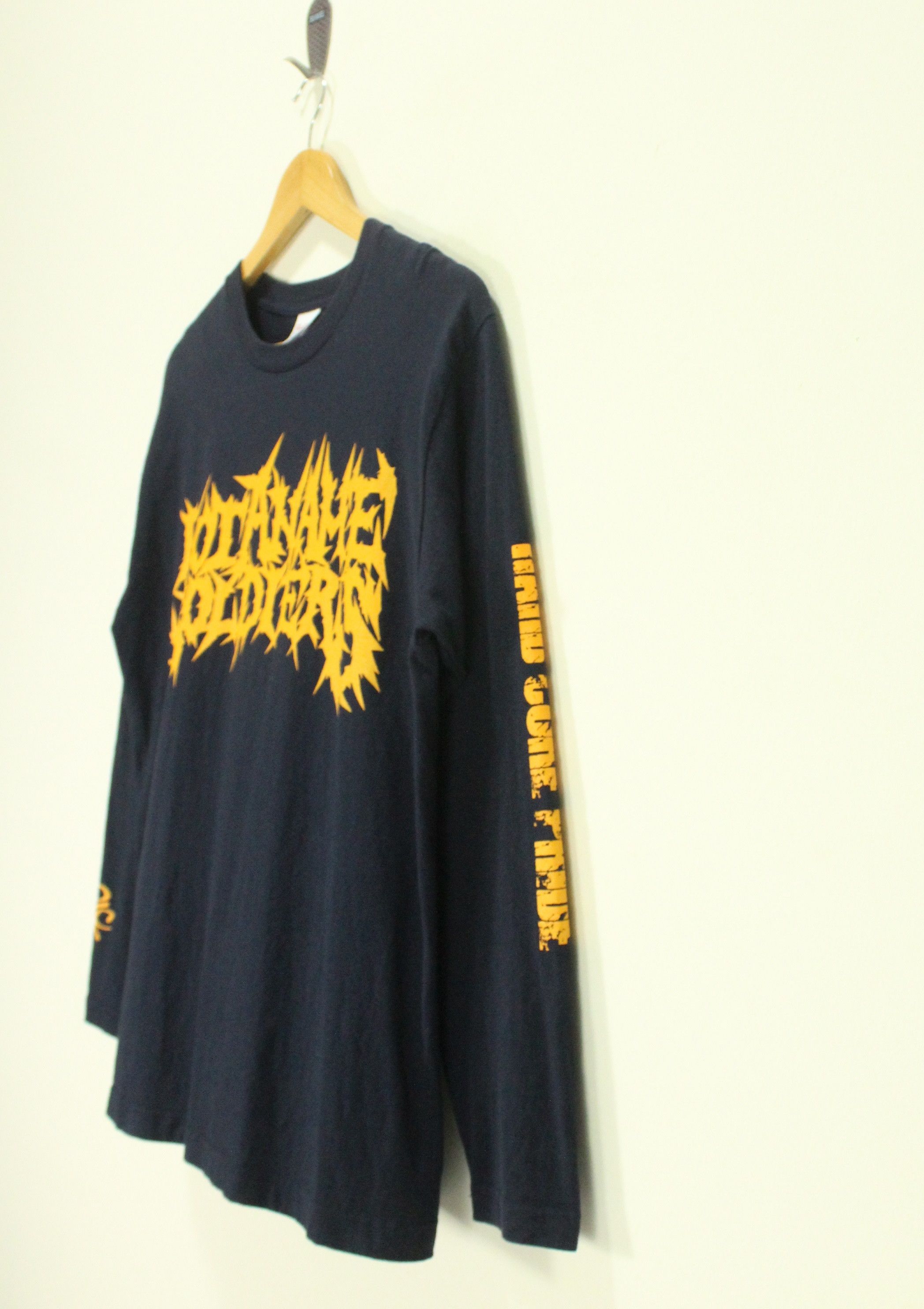 Band Tees × Japanese Brand NOT A NAME SOLDIERS T Shirt Hardcore Punk Band Japan Size US M / EU 48-50 / 2 - 4 Thumbnail