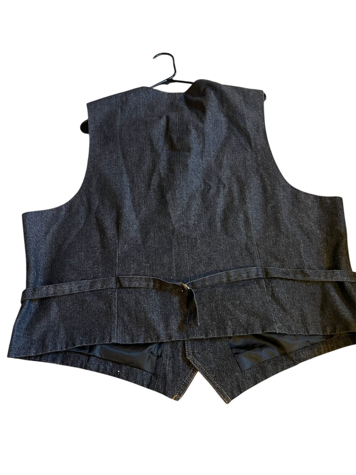 Other Vittorio St. Angelo 3Pc Denim Streetwear Suit 48R Vint Jeans Size 48R - 4 Thumbnail