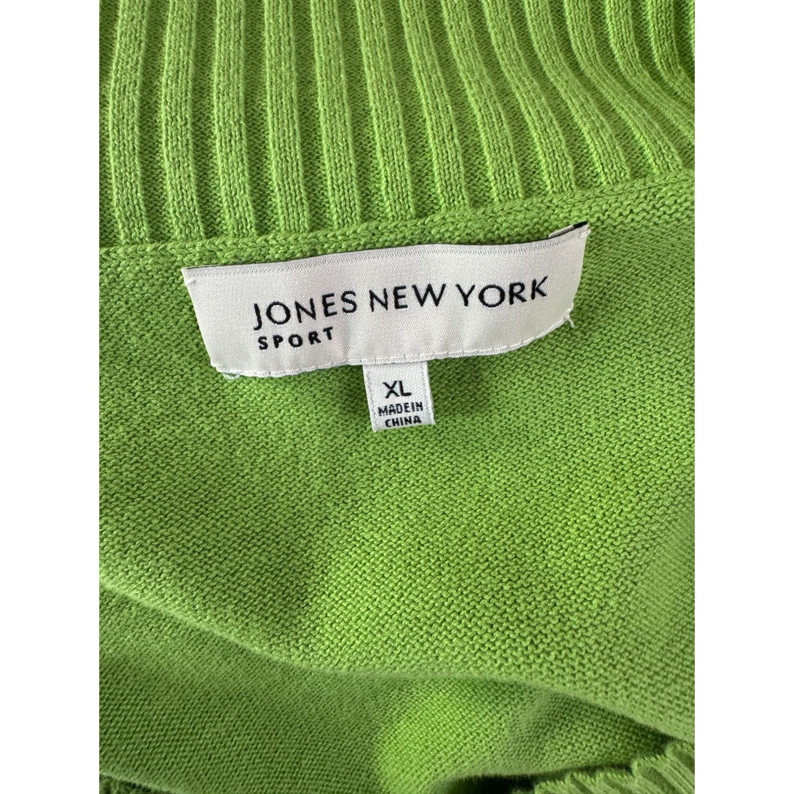 Jones New York Jones New York Sport Green Henley Sweater Green XL NWT Size XL / US 12-14 / IT 48-50 - 12 Thumbnail