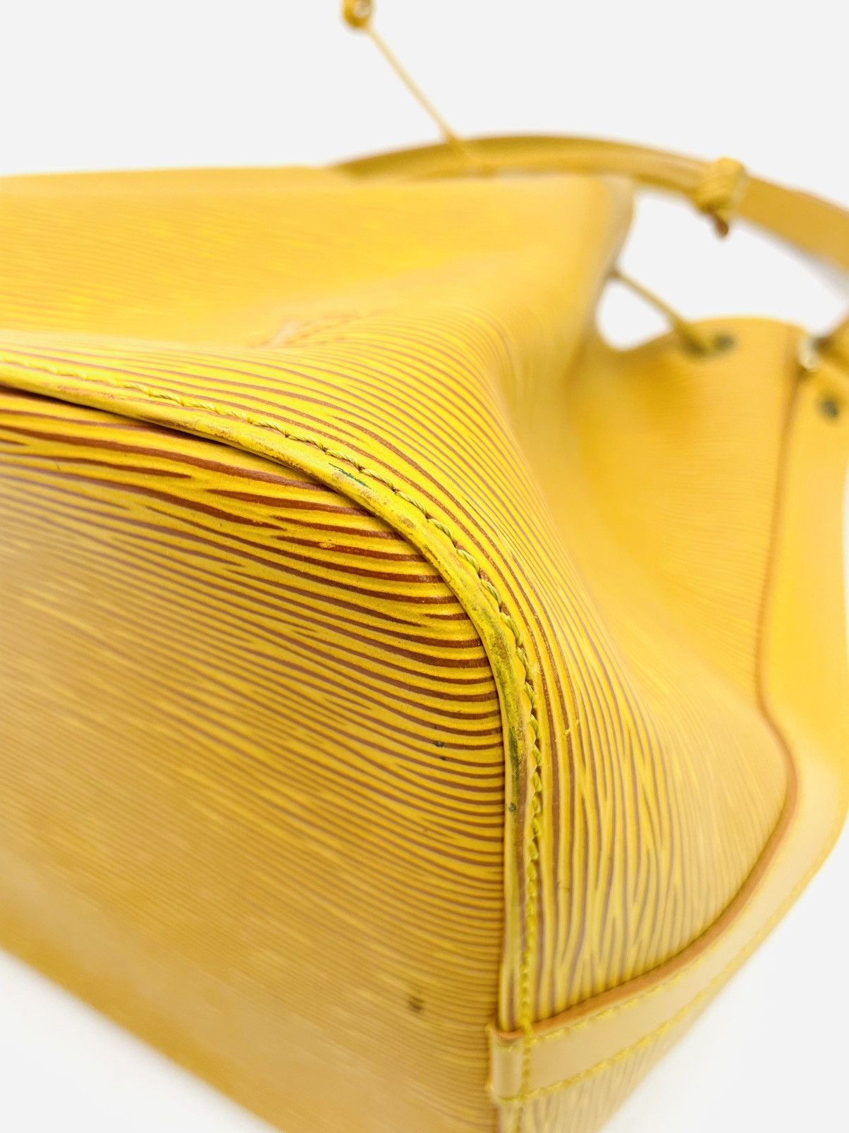 Louis Vuitton Epi Noe Yellow Leather Shoulder Bag M44109 Size ONE SIZE - 9 Thumbnail