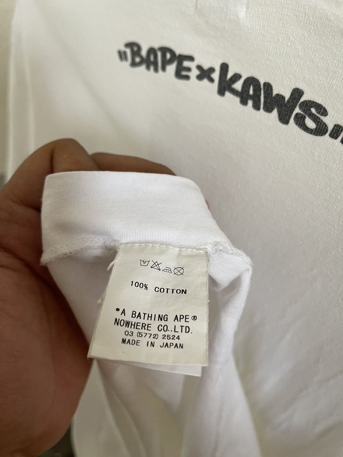 Bape × Kaws Bape Baby Milo x Kaws T Shirt Size US M / EU 48-50 / 2 - 7 Thumbnail