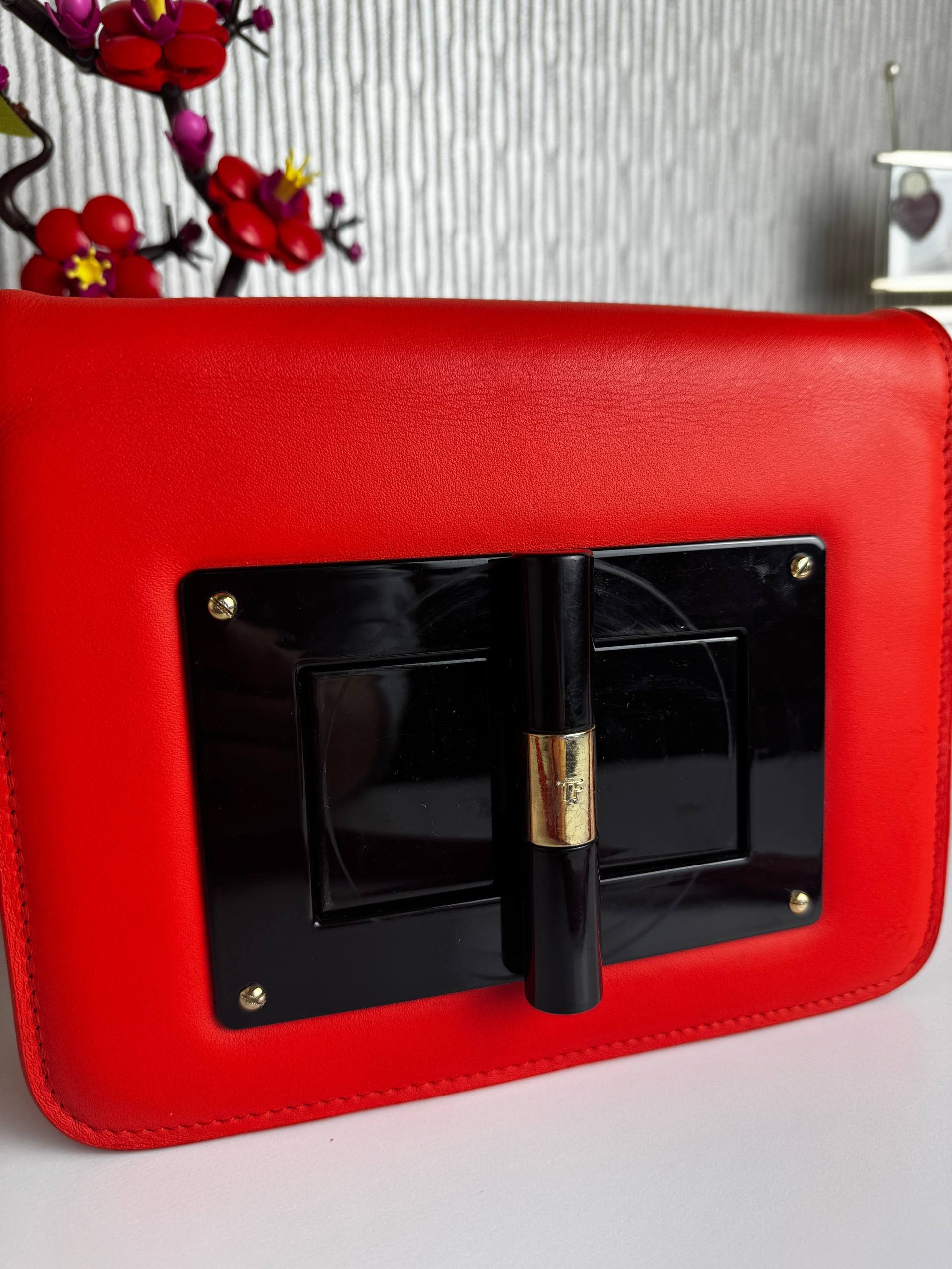 Tom Ford Tom Ford “Natalia” Bag in Coral Red Size ONE SIZE - 9 Thumbnail