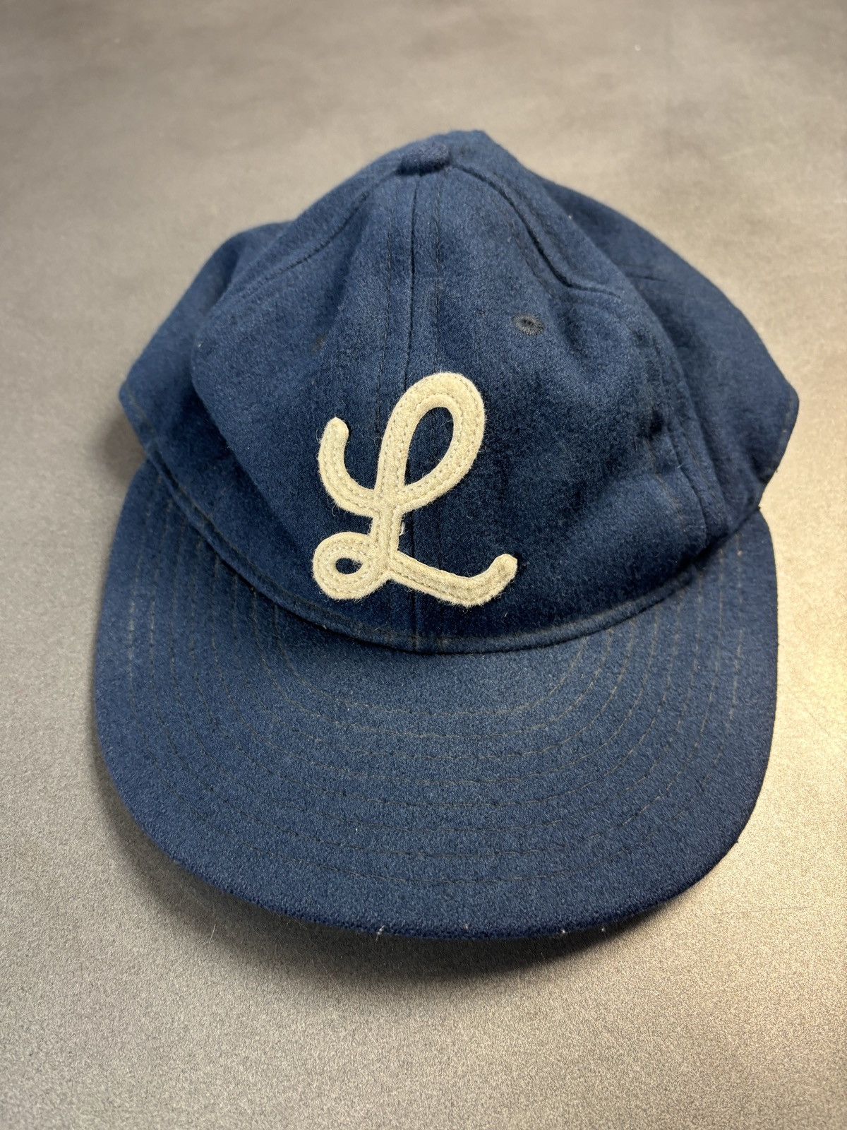 Ebbets Field Flannels × Vintage 1990s Vintage Wool Baseball Cap Brewery 1950s Style Patch Size ONE SIZE - 15 Thumbnail