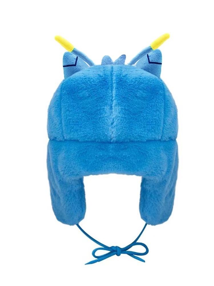 Japanese Brand Y2K Vintage Gnarpy Blue Ushanka Autumn Winter Warm Hat Size ONE SIZE - 2 Thumbnail