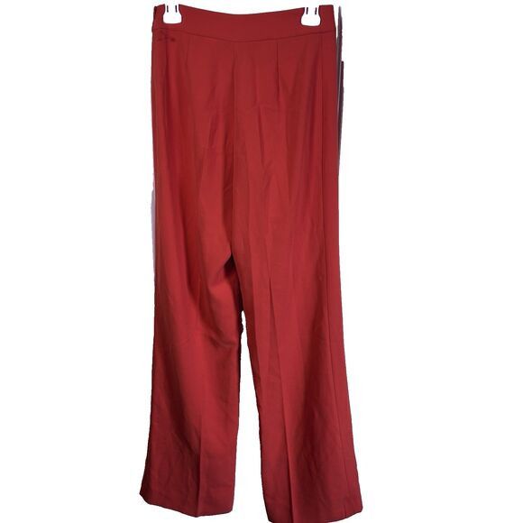 Zara Zara Orange Flare Dress Pants with zipper size XS Size 25" / US 0 / IT 36 - 4 Thumbnail
