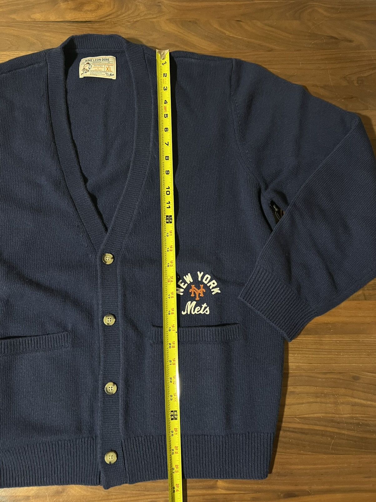 Aime Leon Dore Aime Leon Dore ALD/New York Mets Merino Cardigan Sweater XL Size US XL / EU 56 / 4 - 5 Thumbnail