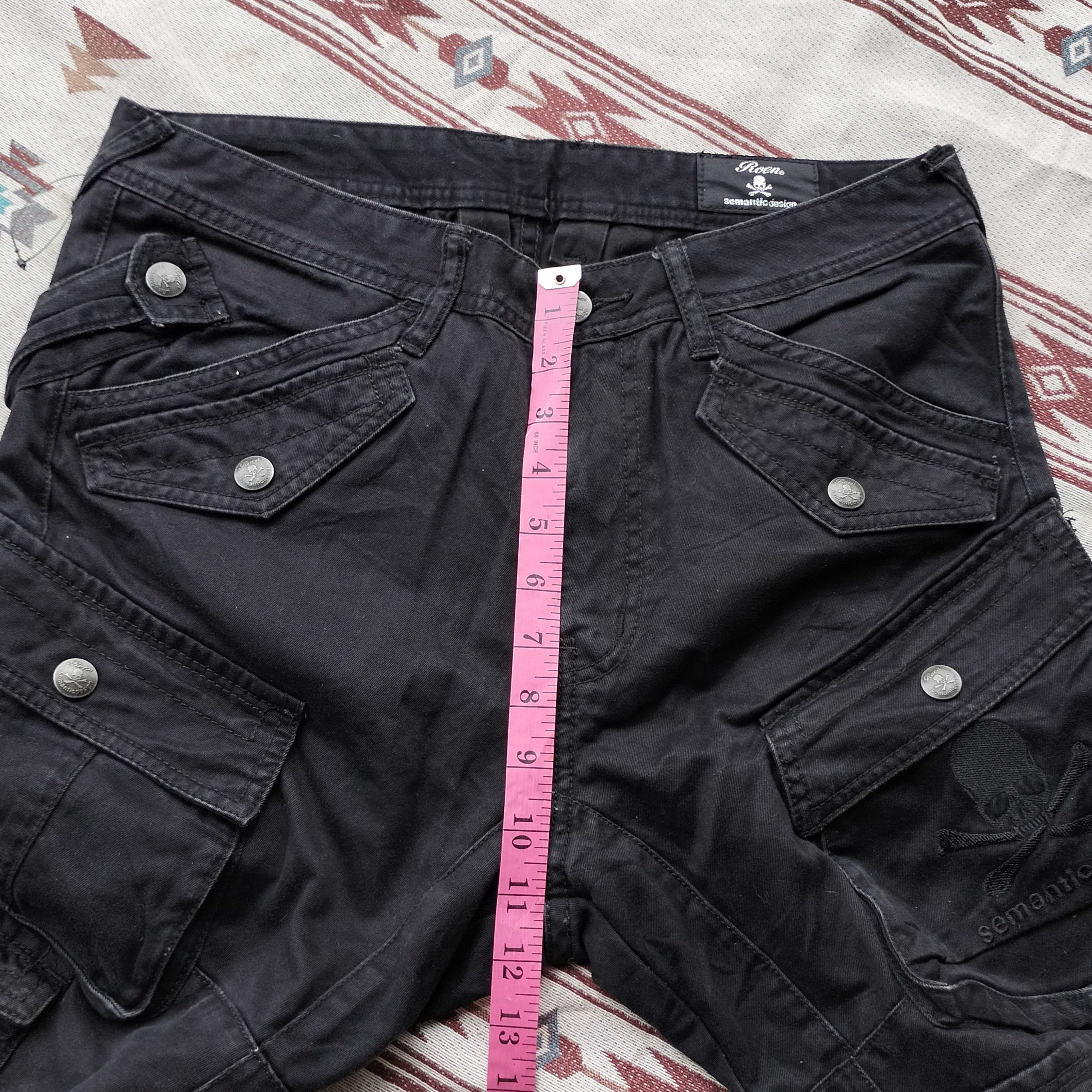semanticdesign Roen x SemanticDesign multi cargo slim pants Size US 31 - 15 Thumbnail
