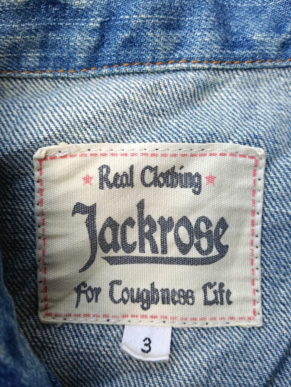 JACKROSE Unisex 💥 JACKROSE Distressed Denim Jacket Size US S / EU 44-46 / 1 - 10 Thumbnail