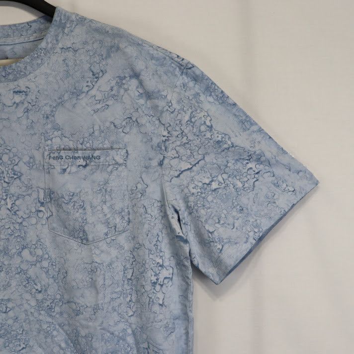 Feng Chen Wang o1rshd1 T-Shirt with Front Pocket in Sky Blue Size US M / EU 48-50 / 2 - 3 Thumbnail