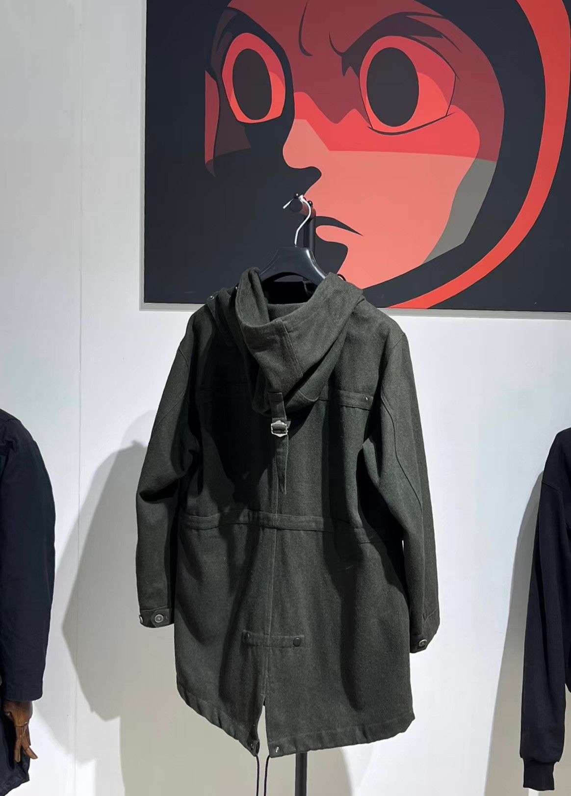 Final Home Finalhome Three-Zip Parka Wool Coat Jacket Q13 Size US L / EU 52-54 / 3 - 2 Thumbnail