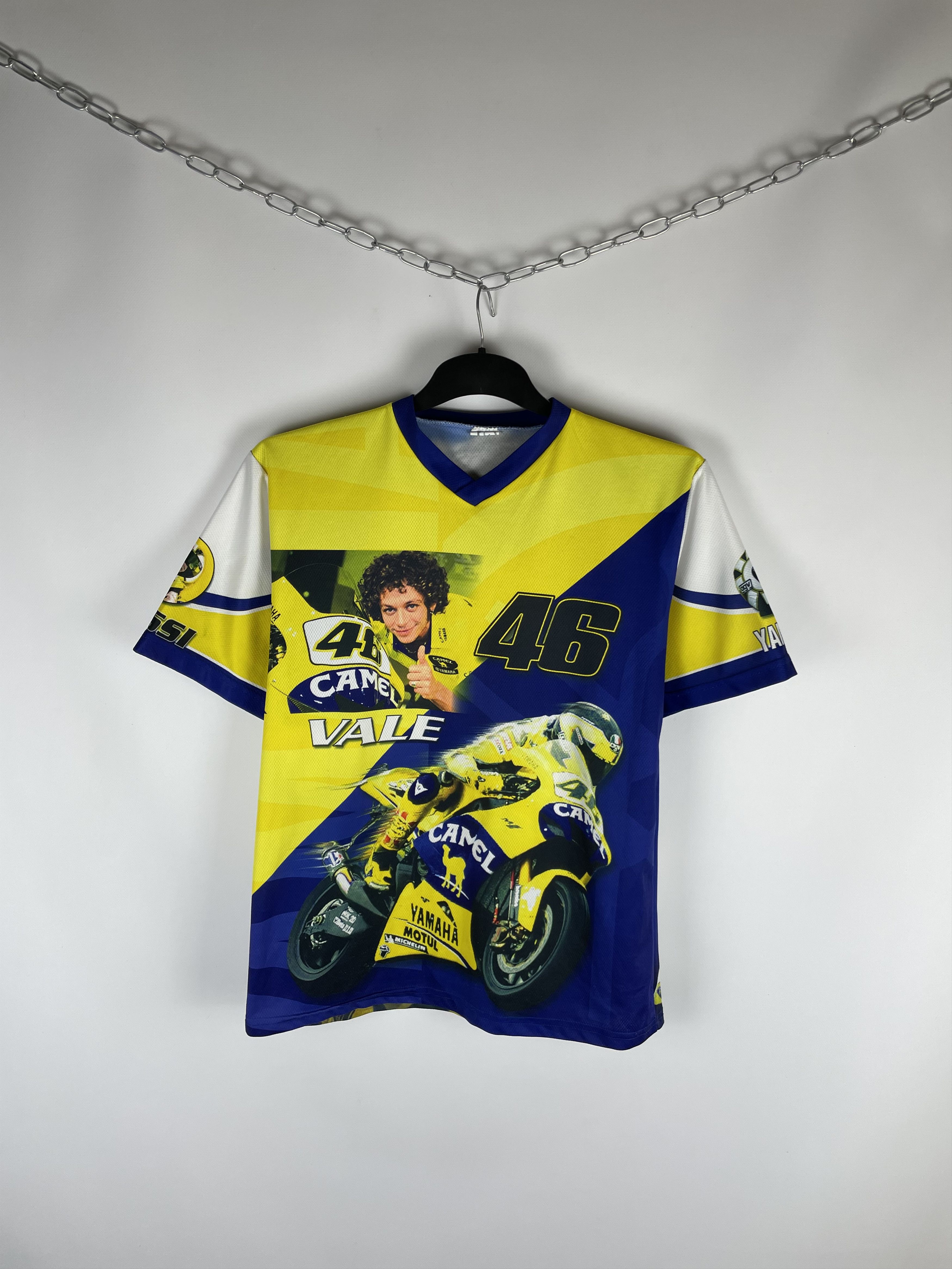Camel Vintage Overprint 46 Valentino Rossi Racing Size US S / EU 44-46 / 1 - 1 Thumbnail