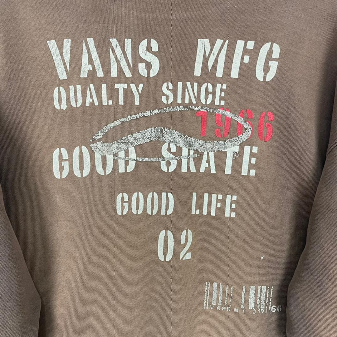 Vans Vintage Vans Backhit Printed Homeless Style Sweatshirt Size US L / EU 52-54 / 3 - 8 Thumbnail