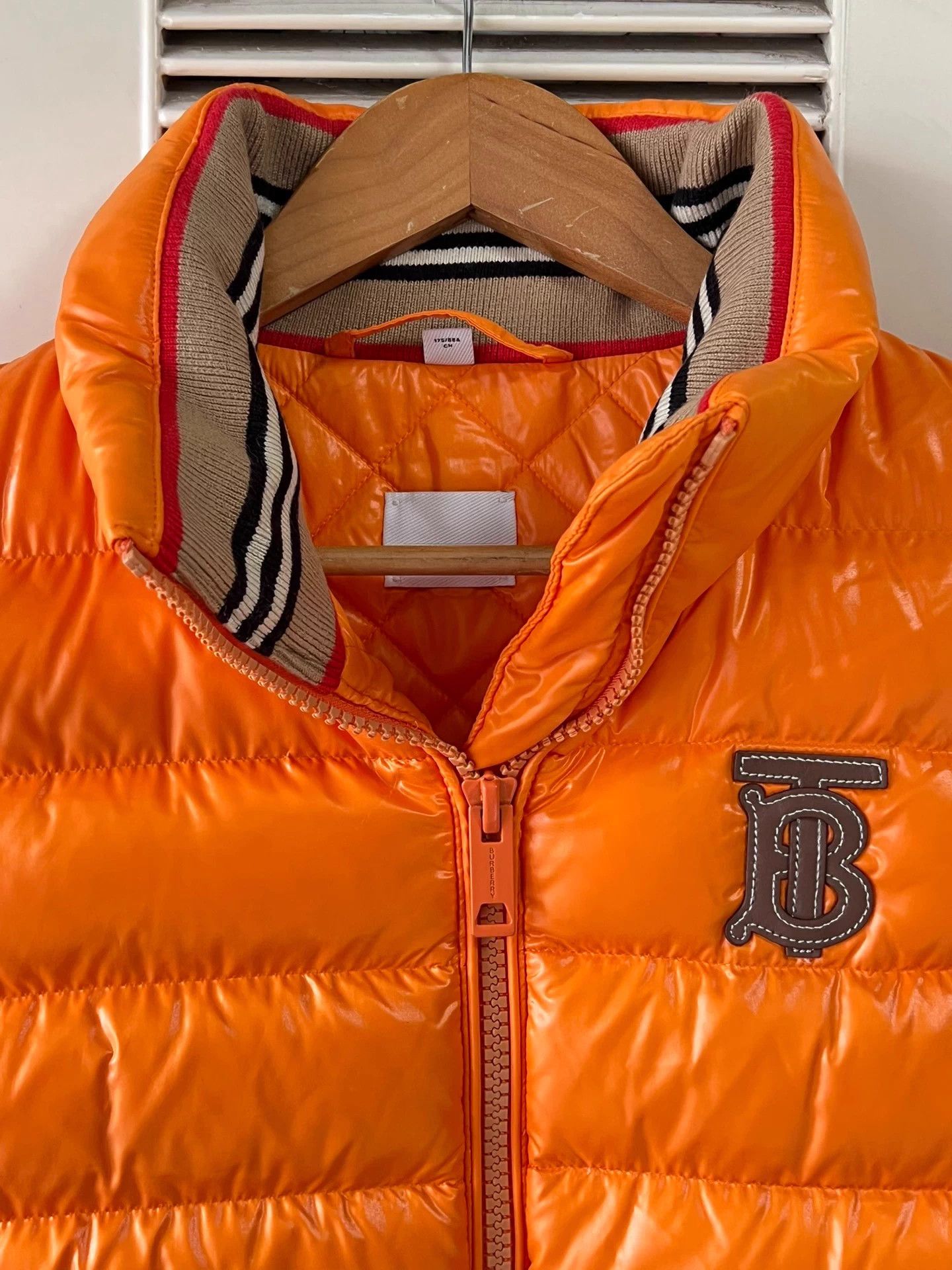 Burberry Burberry down vest S Orange TB logo stripe unisex Size US S / EU 44-46 / 1 - 3 Thumbnail