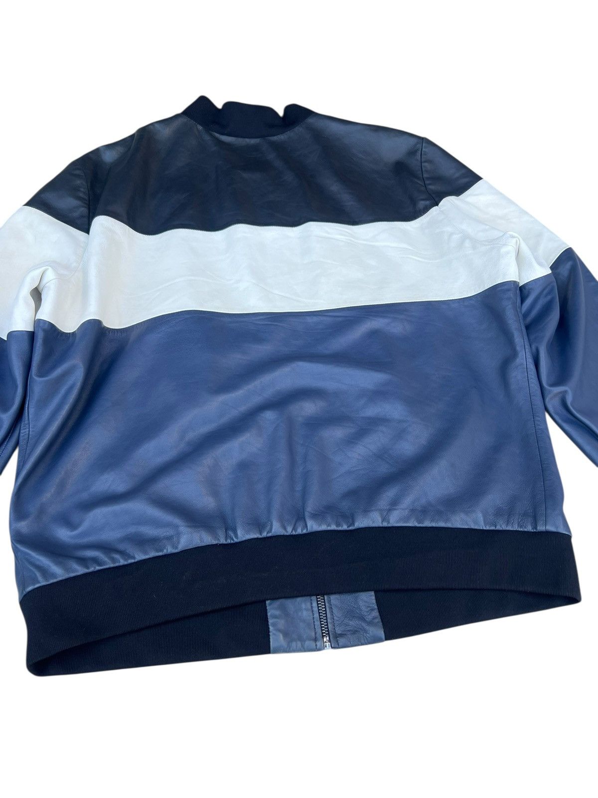 Hugo Boss Fall 2018 Hugo Boss Nappa Lamb Leather Bomber Jacket Size US L / EU 52-54 / 3 - 24 Thumbnail